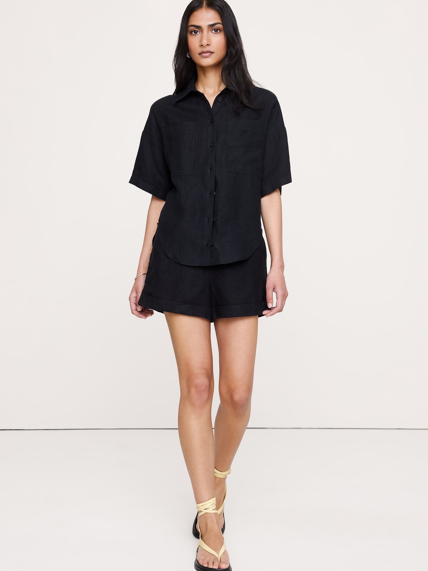 Image number 6 showing, Linen Short-Sleeve Shirt