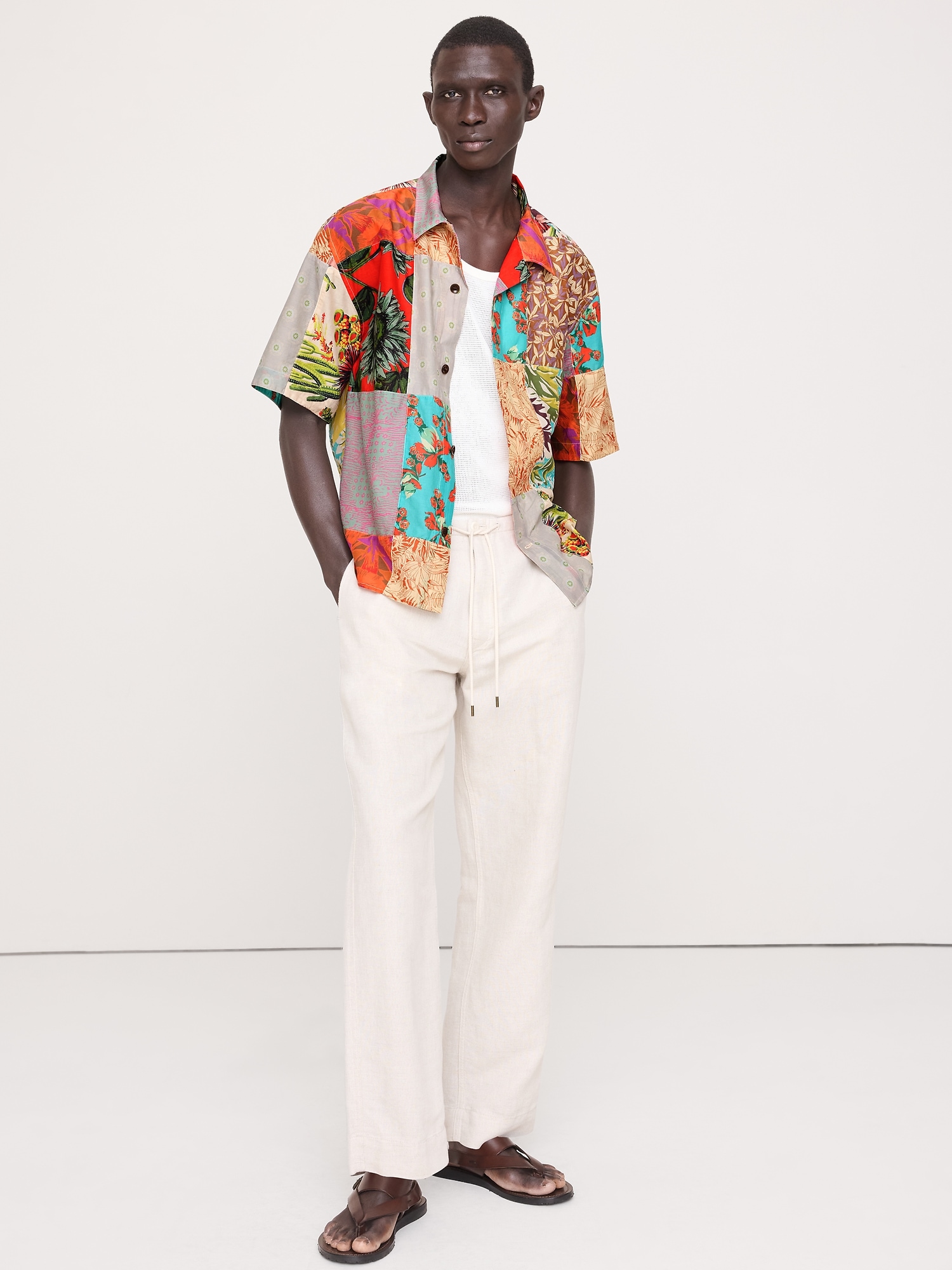 Image number 4 showing, Relaxed-Fit Summerweight Cotton Resort Shirt