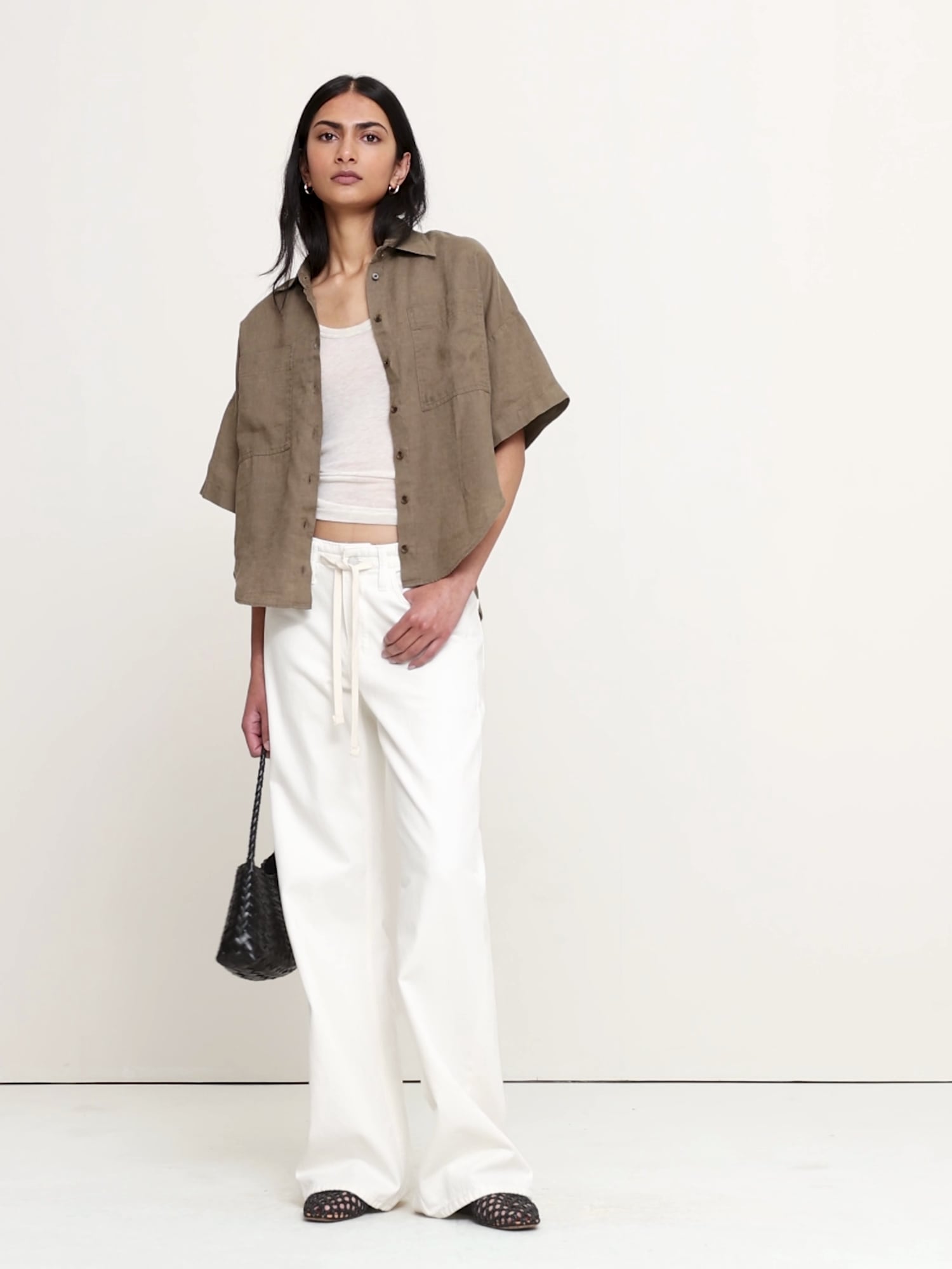 Linen Short-Sleeve Shirt - thumbnail 5