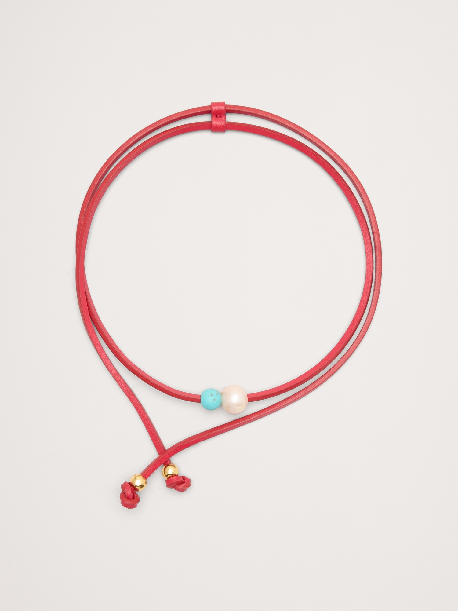 Image number 1 showing, Stone Beaded Necklace