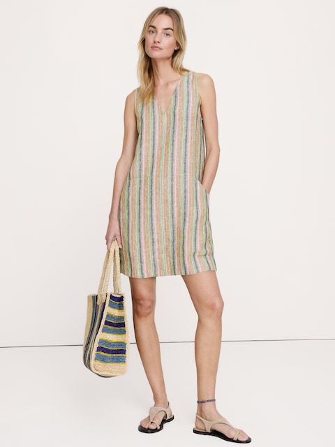 Linen Shift Dress