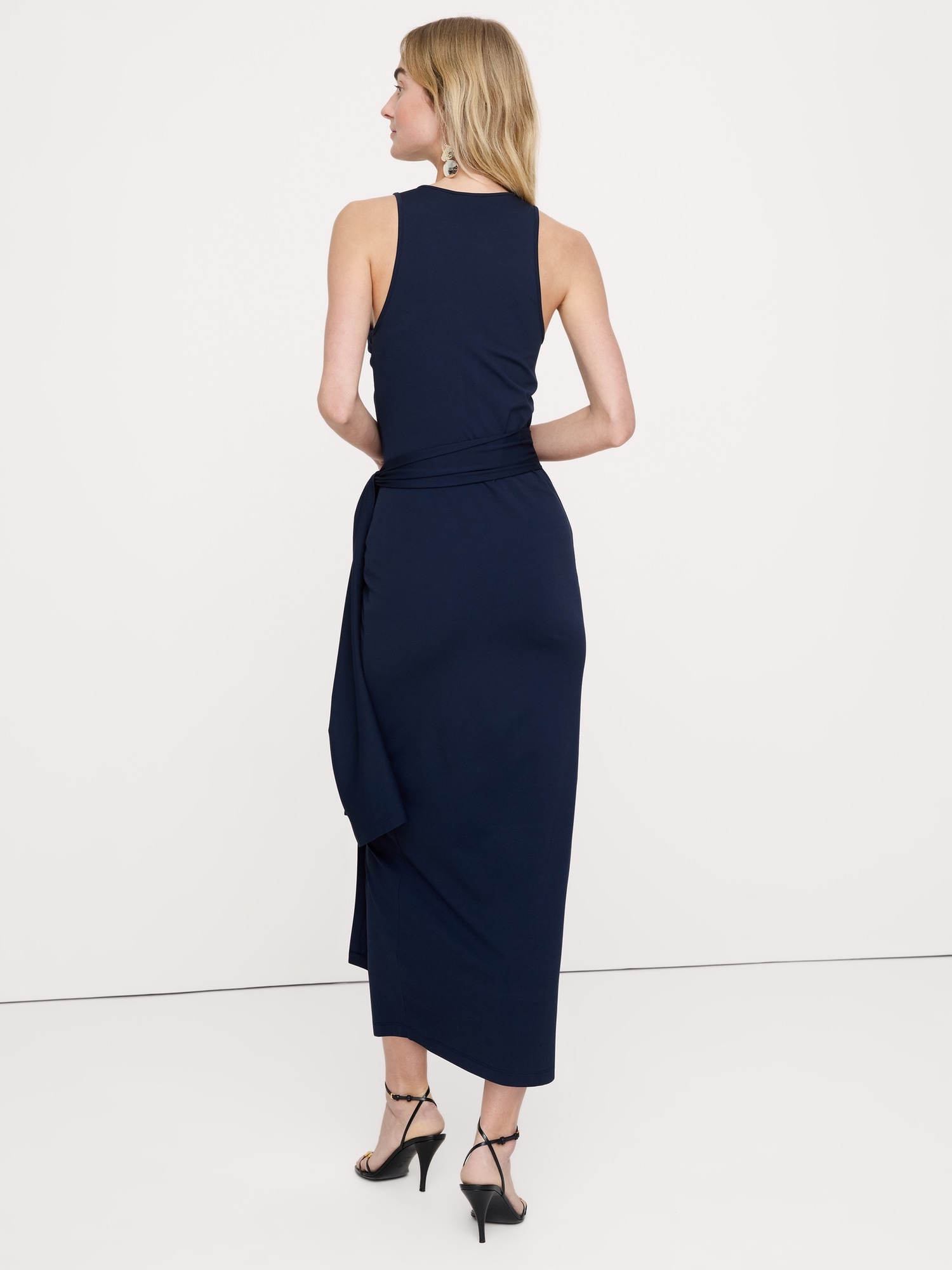 Image number 2 showing, Knit Wrap Dress