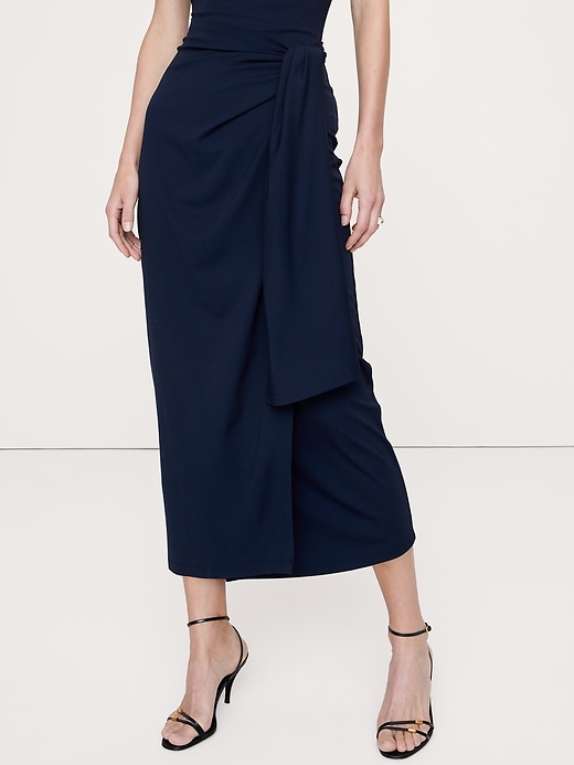 Knit Wrap Midi Dress | Banana Republic Knit Wrap Midi Dress | Banana Republic