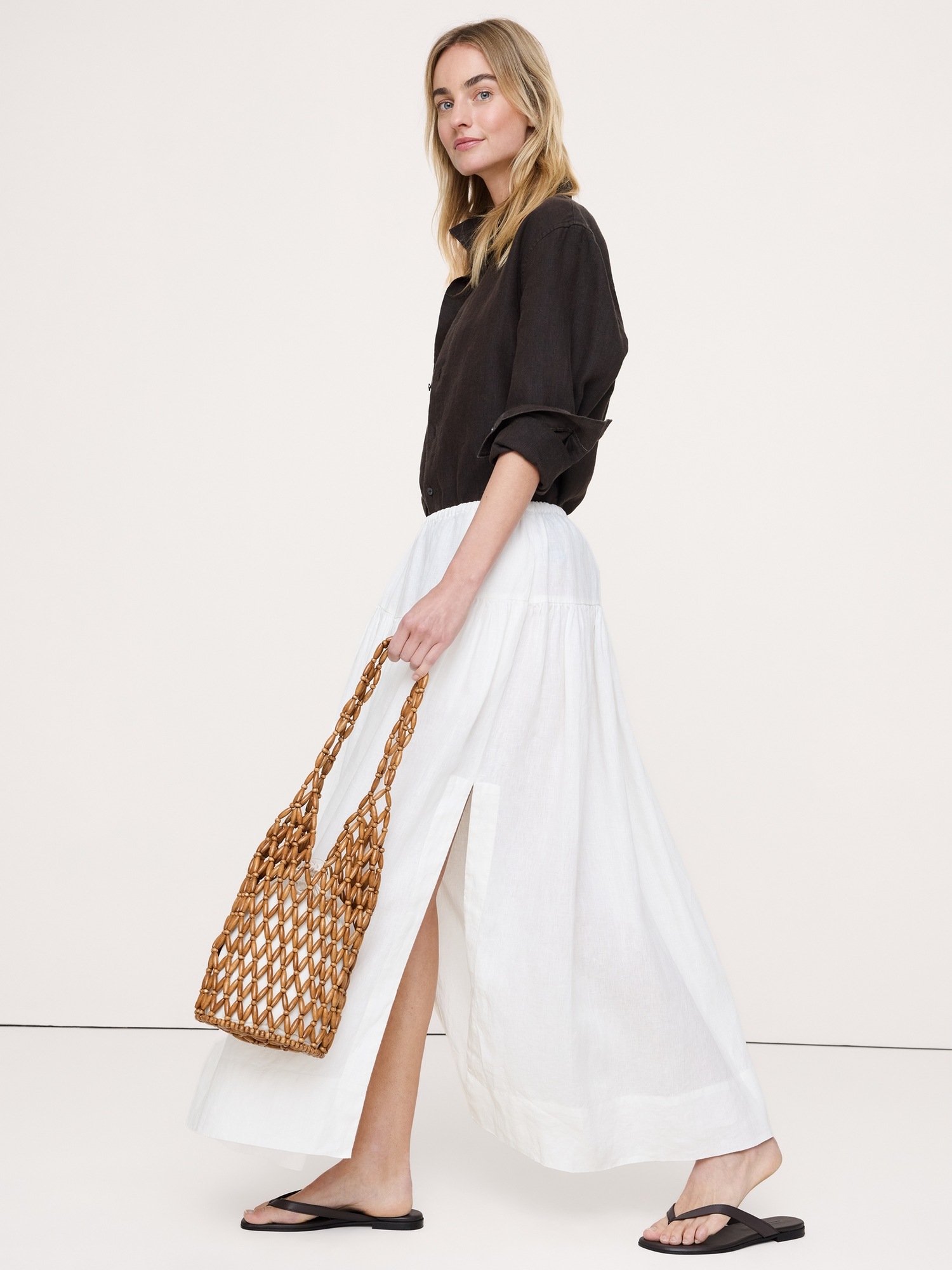 Image number 2 showing, Aria Beaded Tote By Hat Attack
