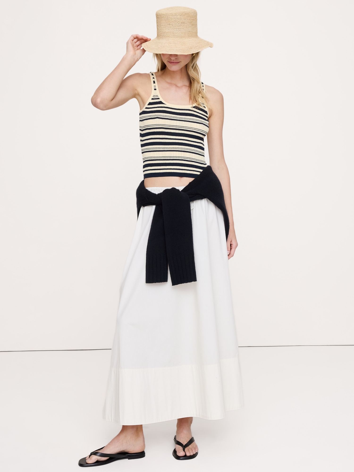 Image number 4 showing, Crinkle Knit Tank