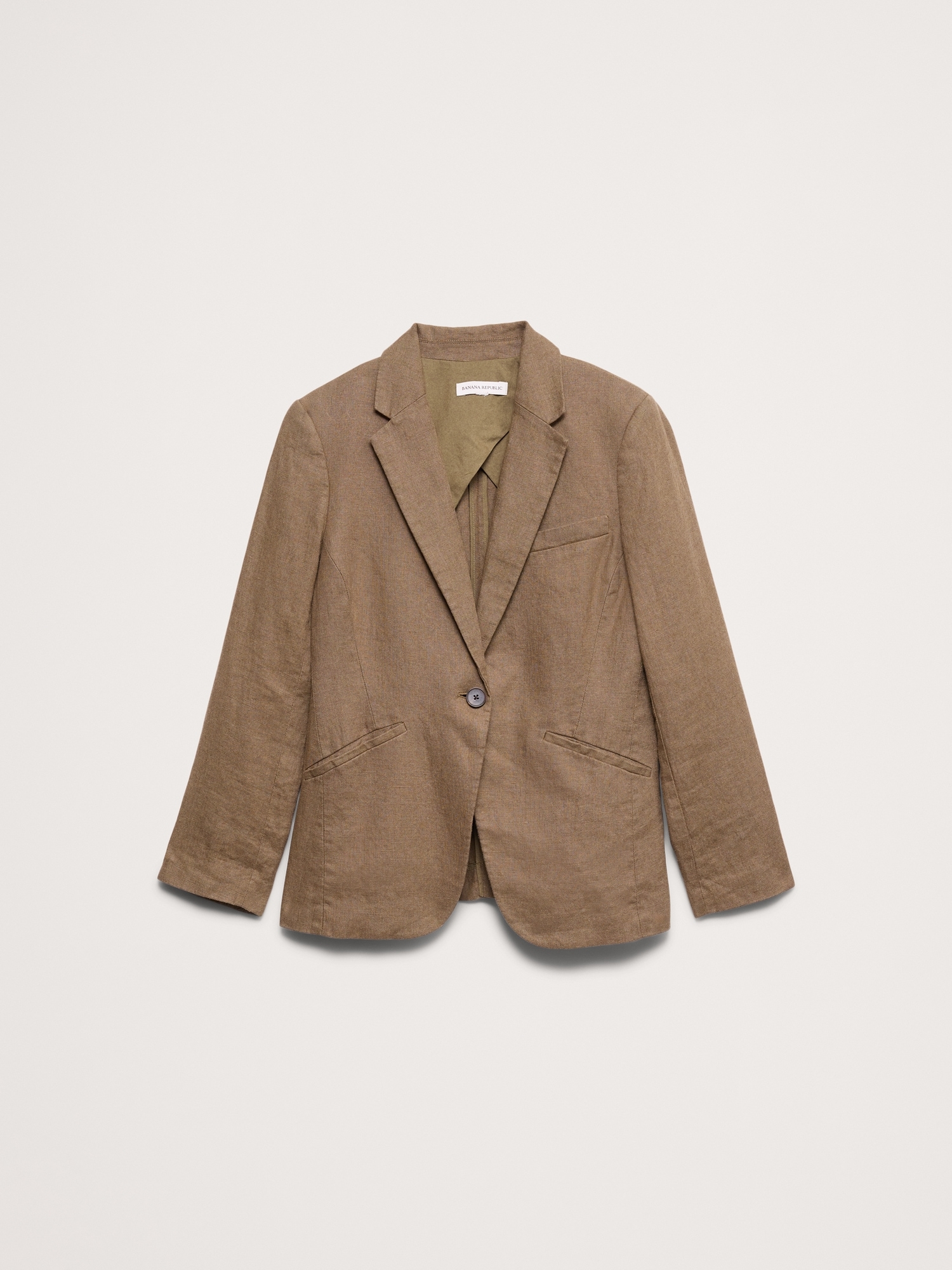 Image number 5 showing, Slim Linen Blazer