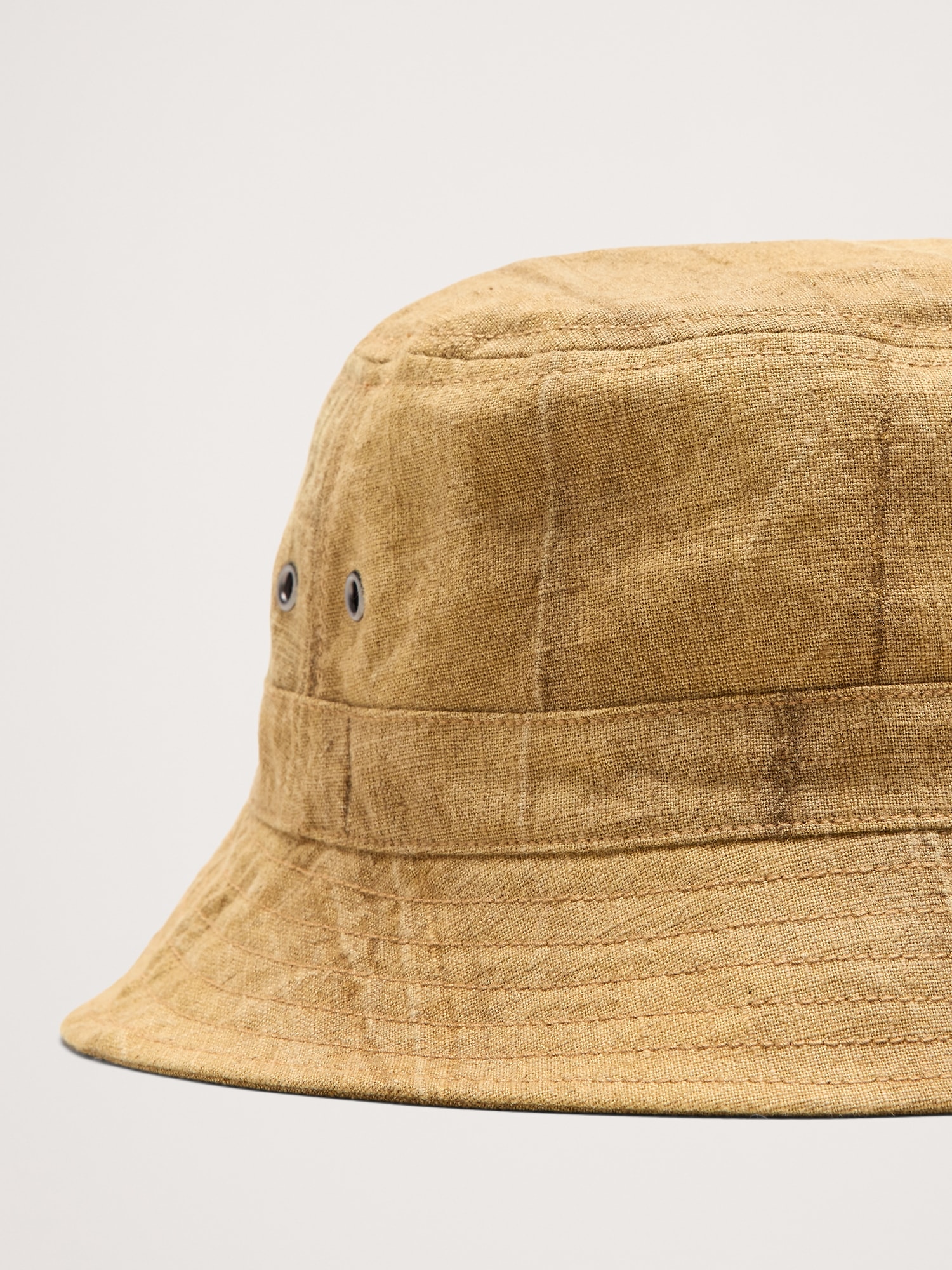 Image number 2 showing, Textured Ramie-Cotton Bucket Hat