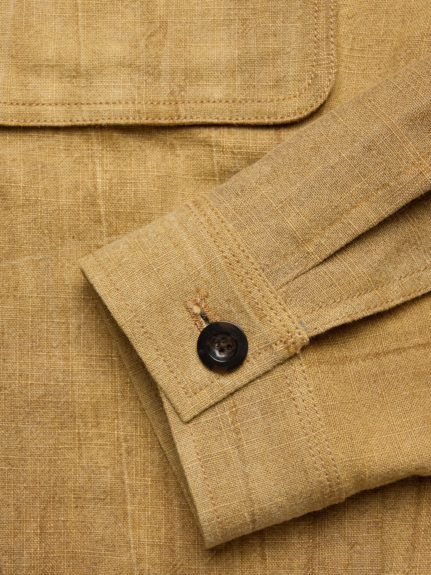 Image number 5 showing, Ramie-Cotton Flight Jacket