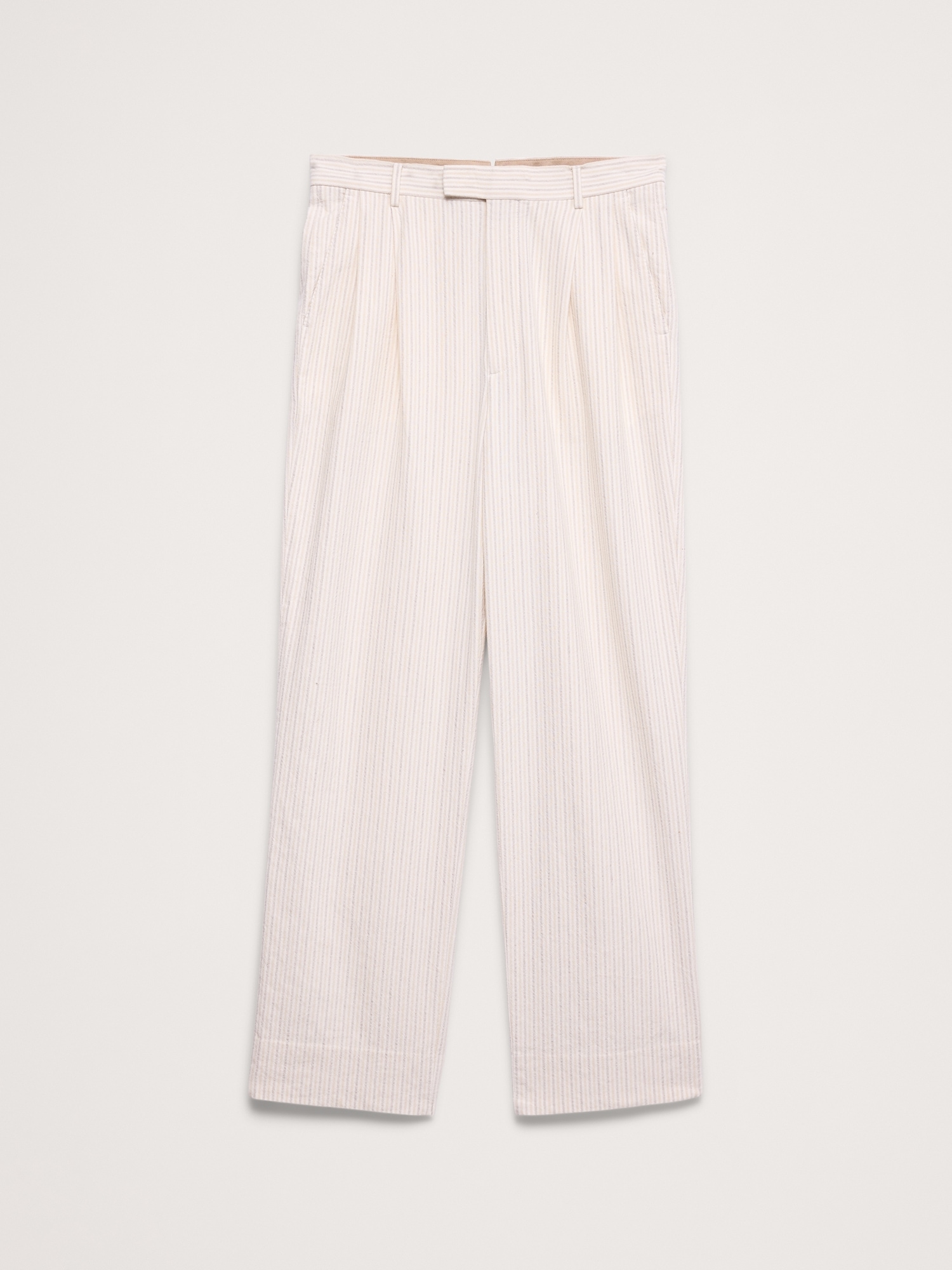 Image number 5 showing, Italian Cotton-Linen Seersucker Suit Pant