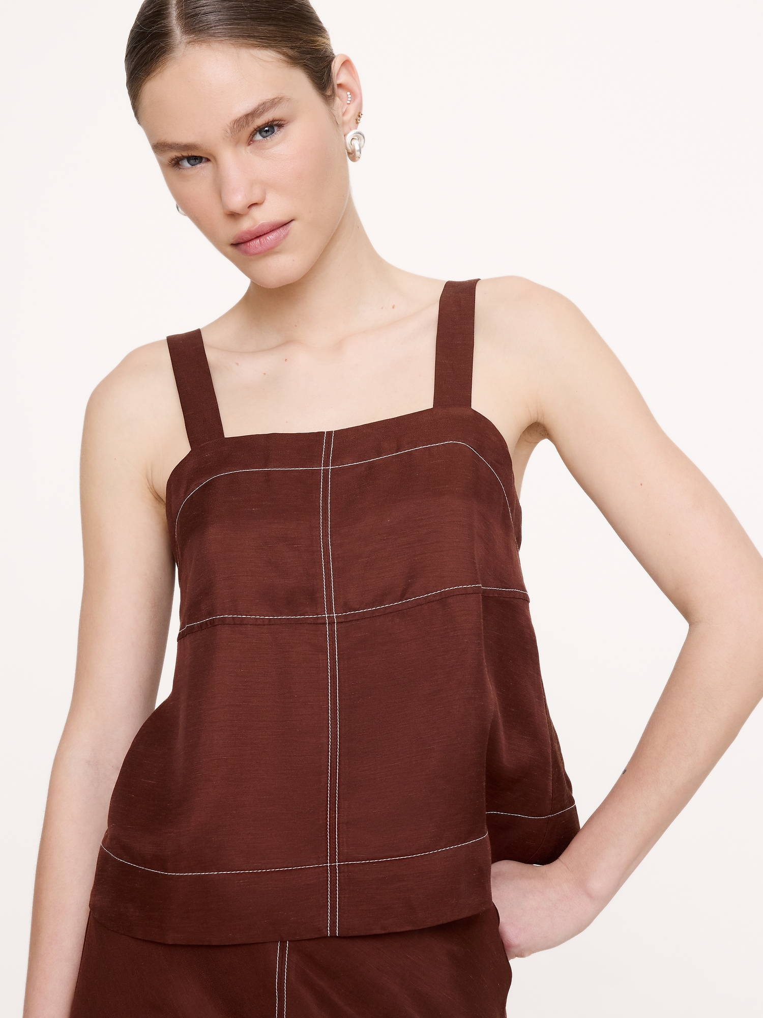 Viscose-Linen Tank from Banana Republic - $90