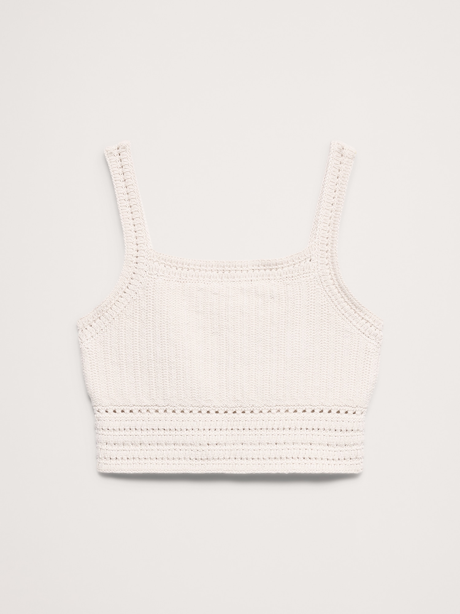 Image number 4 showing, Cotton Crochet Bralette