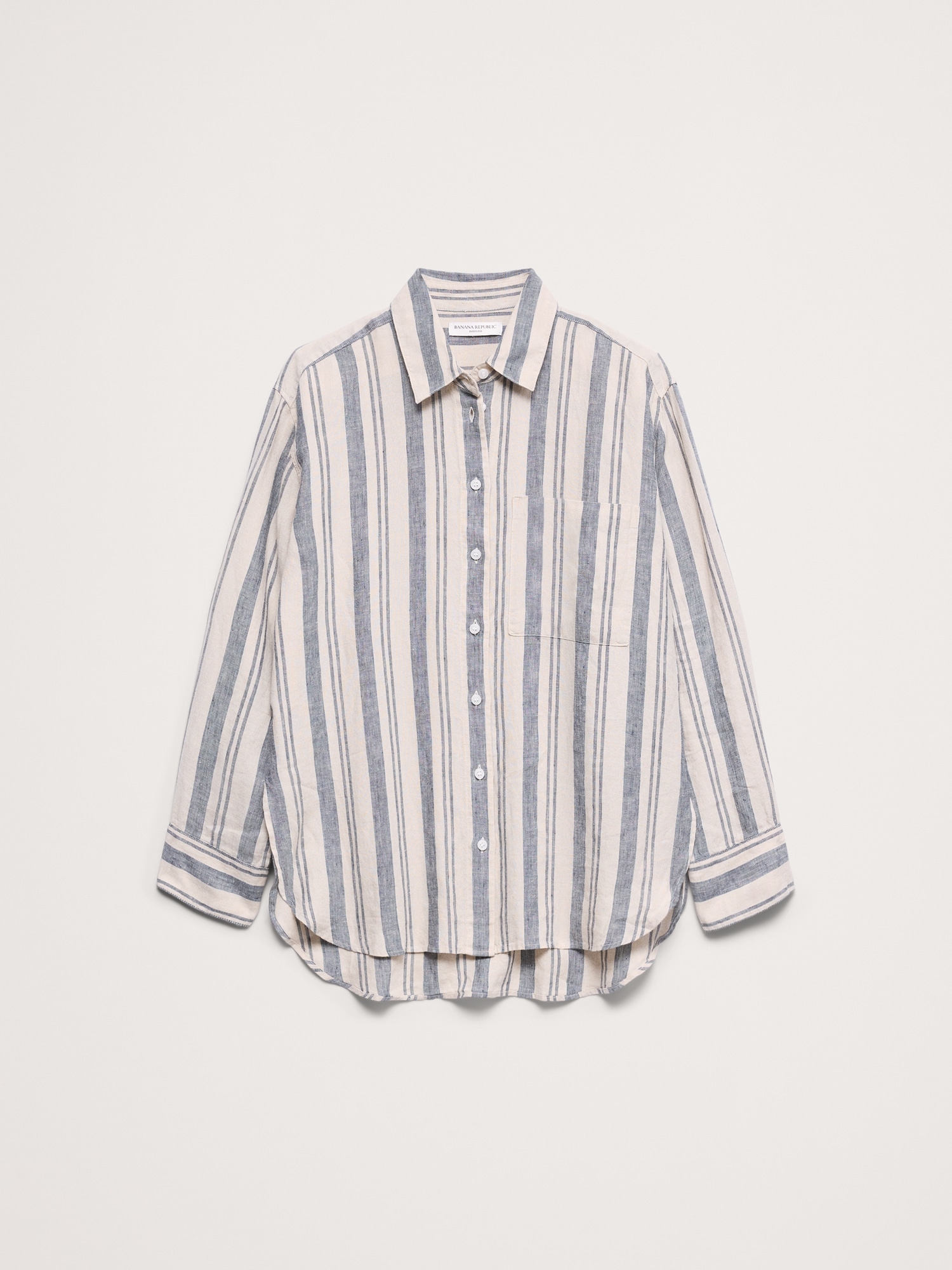 Image number 5 showing, The Oversized Linen Shirt