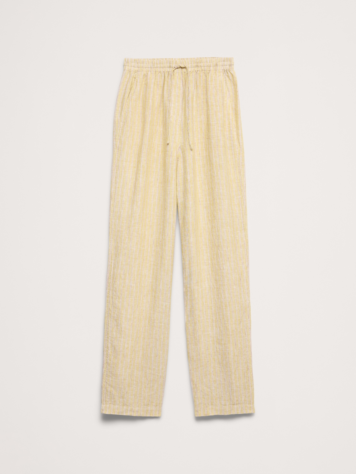 Image number 4 showing, The Getaway Straight-Leg Pull-On Pant in Linen
