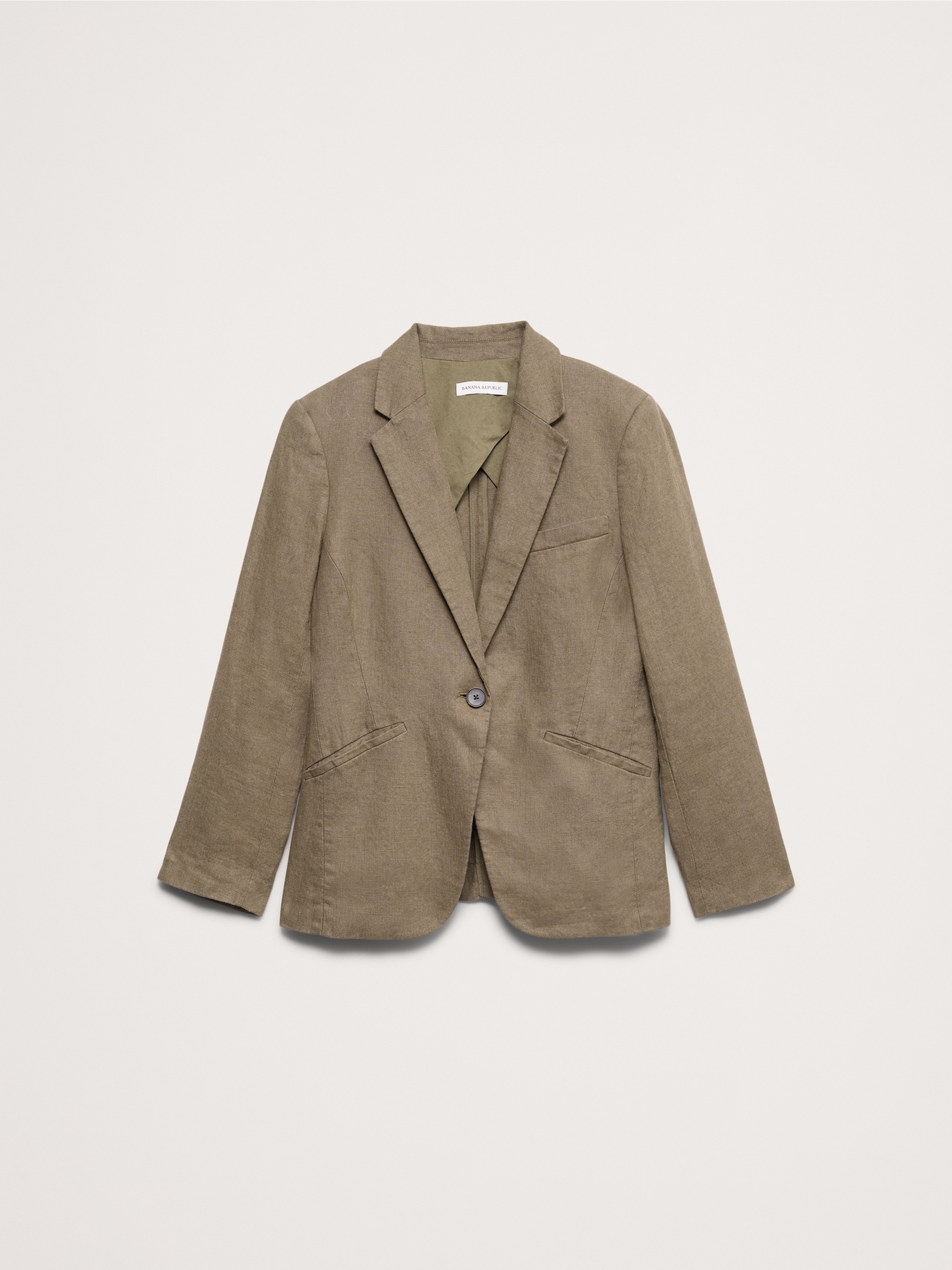 Image number 5 showing, Slim Linen Blazer