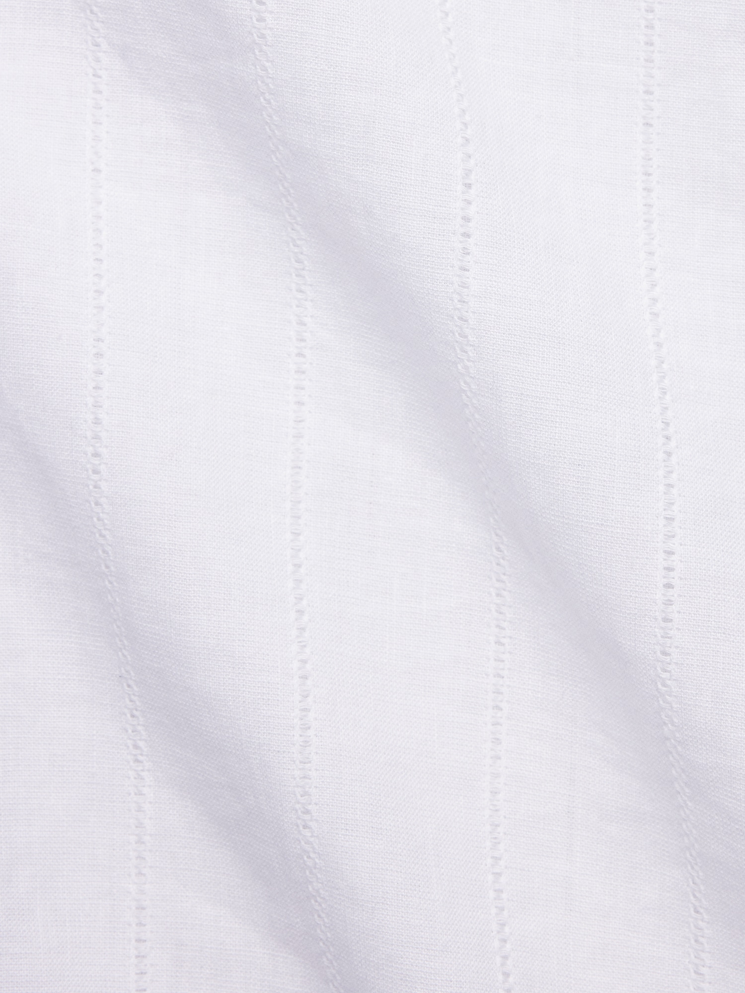 Image number 6 showing, Standard-Fit Linen-Cotton Eyelet Stripe Resort Shirt