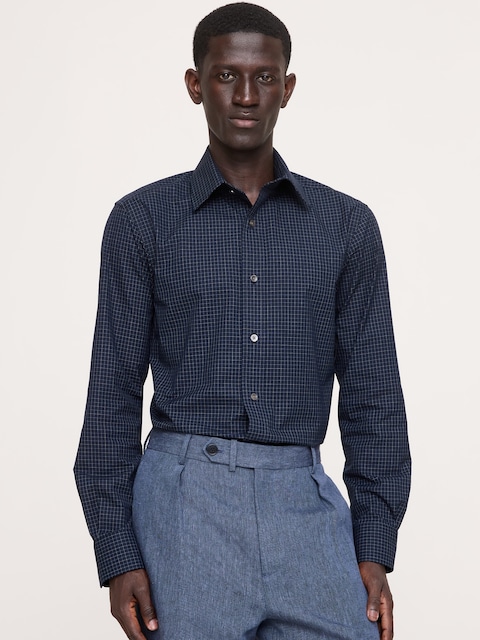 Slim-Fit Wrinkle-Resistant Dress Shirt