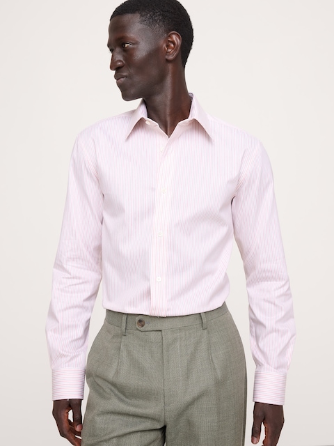 Slim-Fit Wrinkle-Resistant Dress Shirt