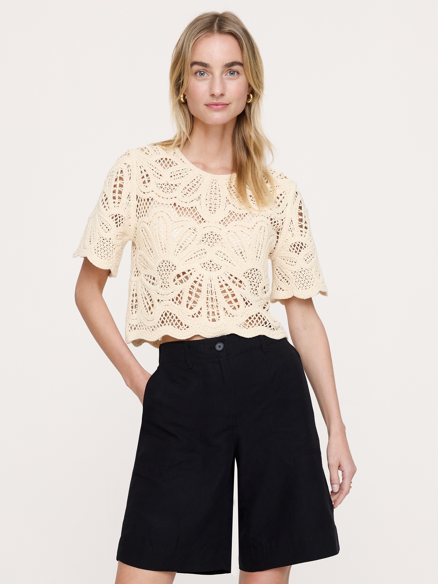 Crochet Lace Top from Banana Republic - $248