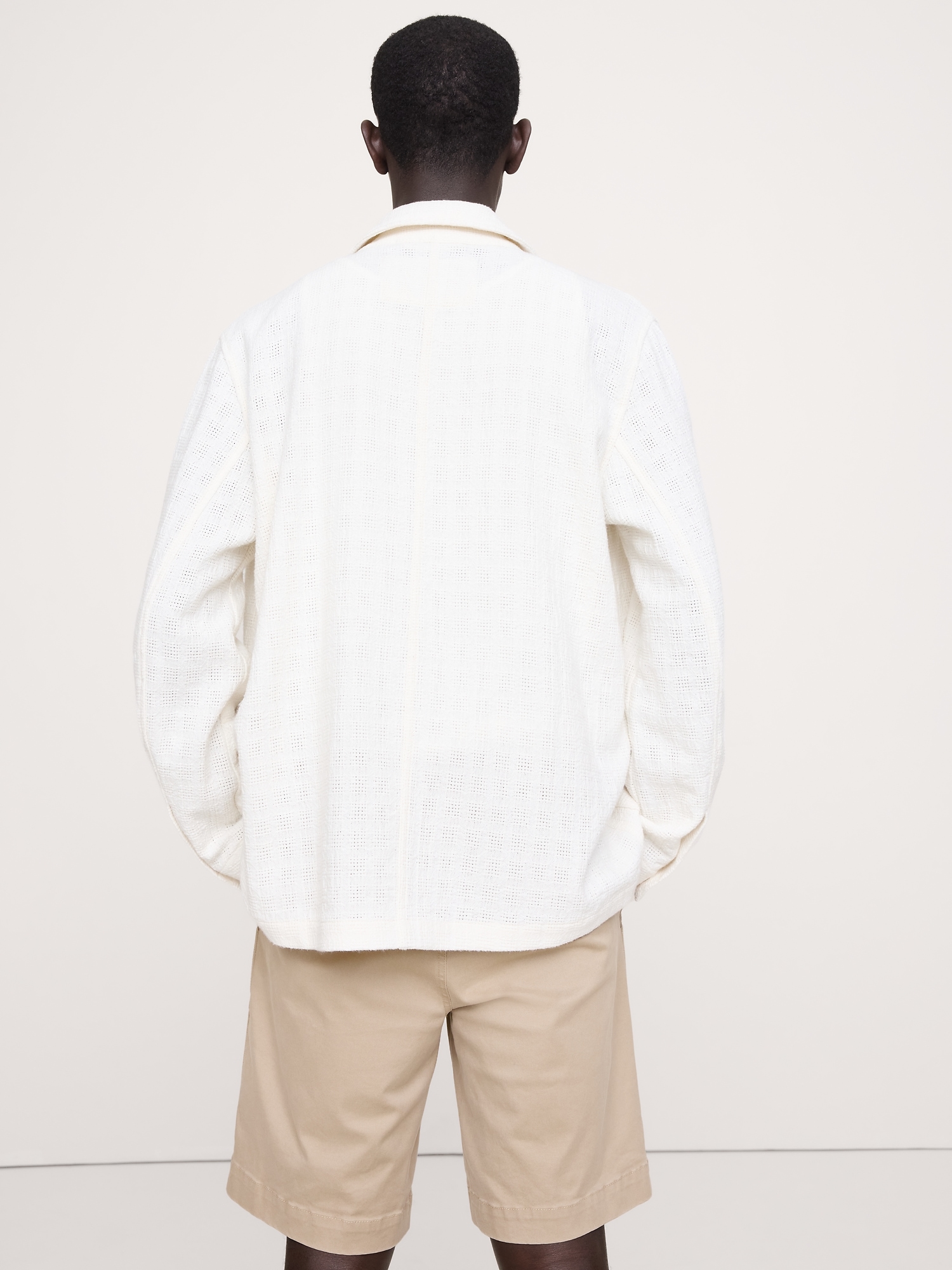 Image number 3 showing, Basketweave Shirt Jacket