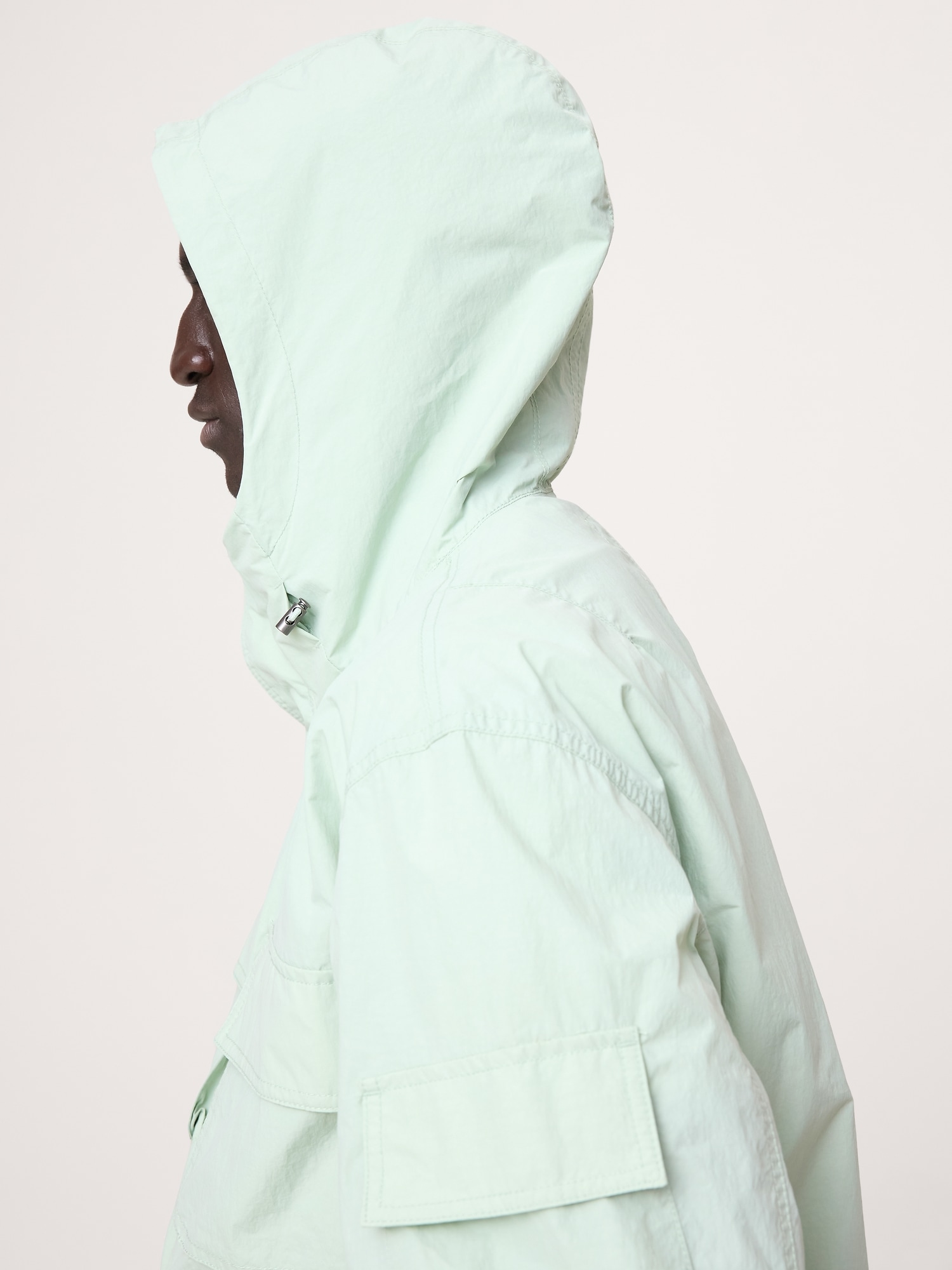 Image number 4 showing, Nylon Multi-Pocket Flight Jacket