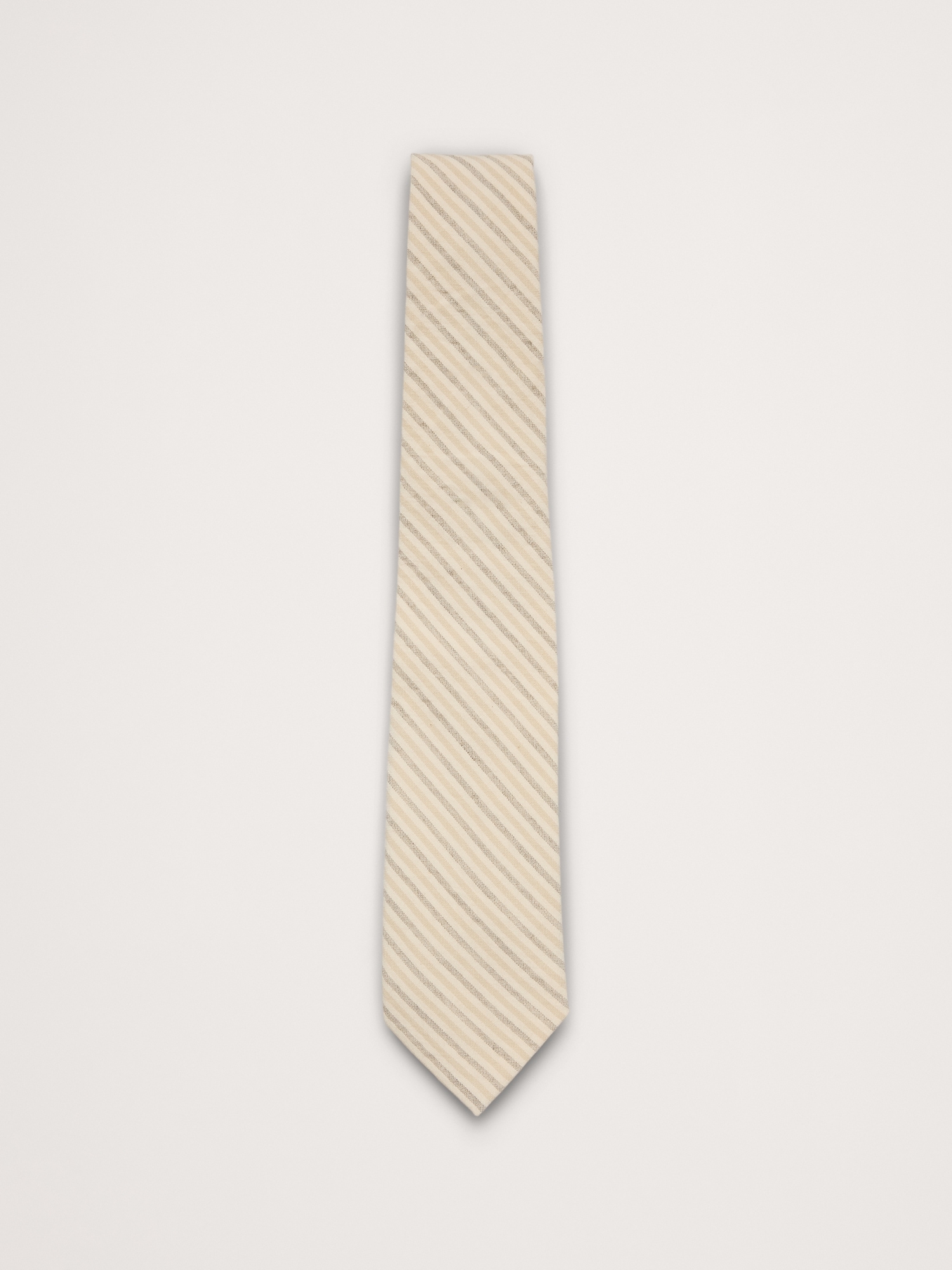 Image number 1 showing, Cotton-Linen Slub Tie