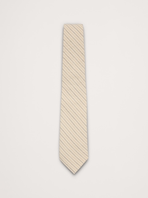 Cotton-Linen Slub Tie
