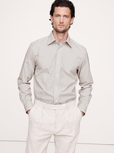 Standard-Fit Wrinkle-Resistant Dress Shirt