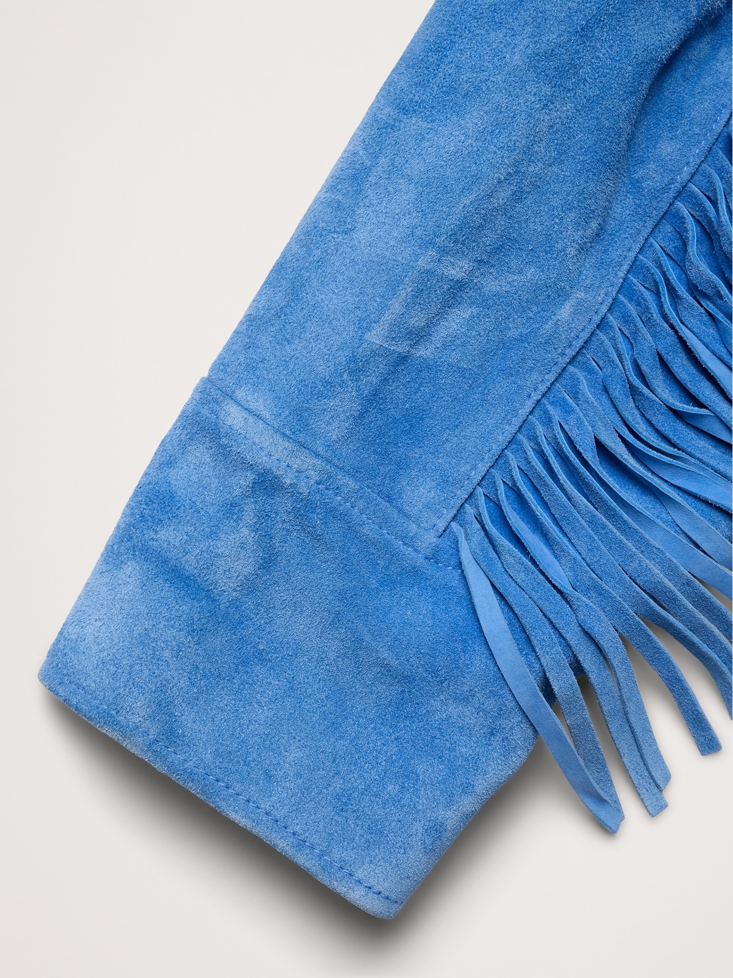 Image number 7 showing, Suede Fringe Jacket
