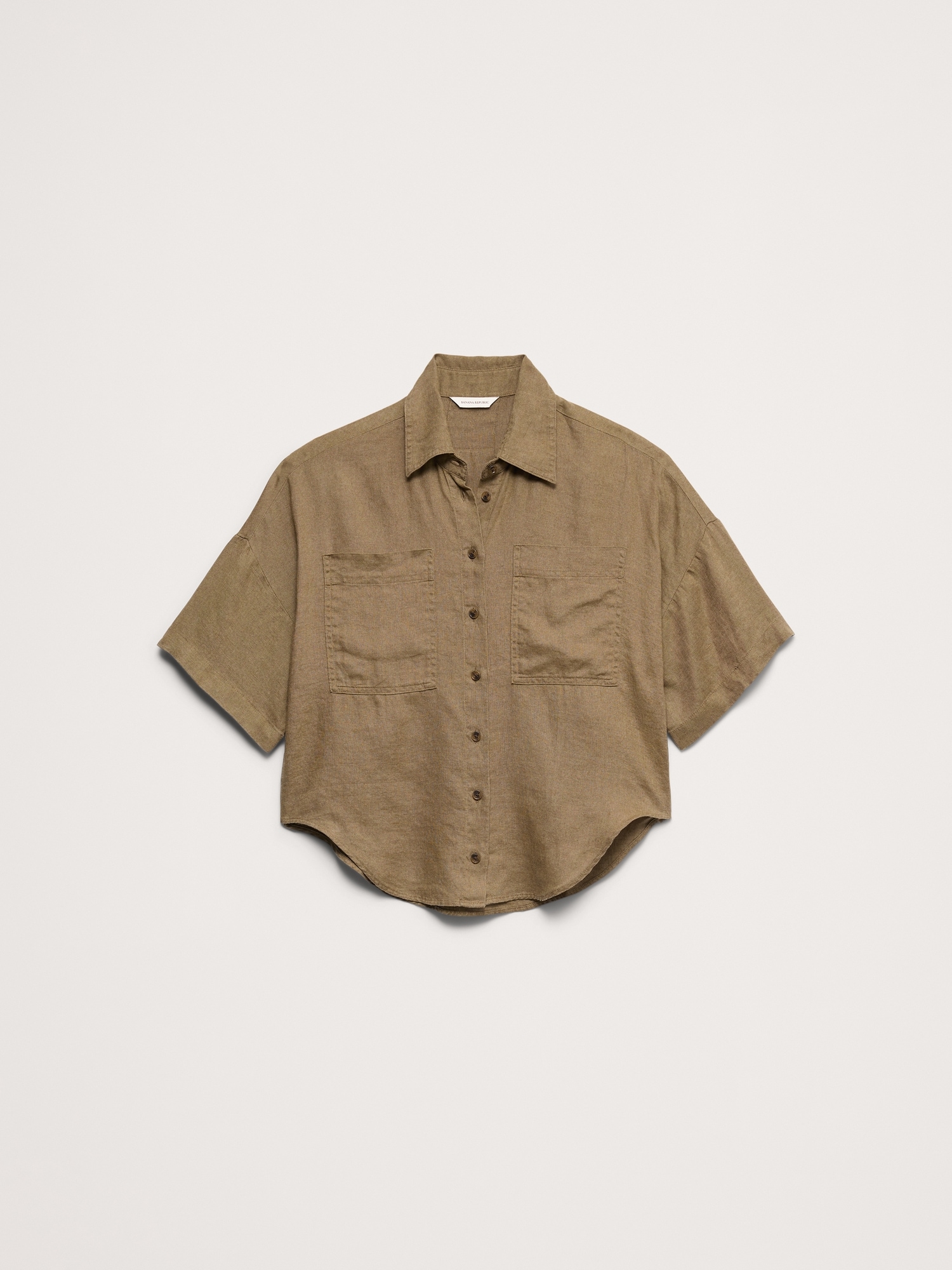 Image number 5 showing, Linen Short-Sleeve Shirt