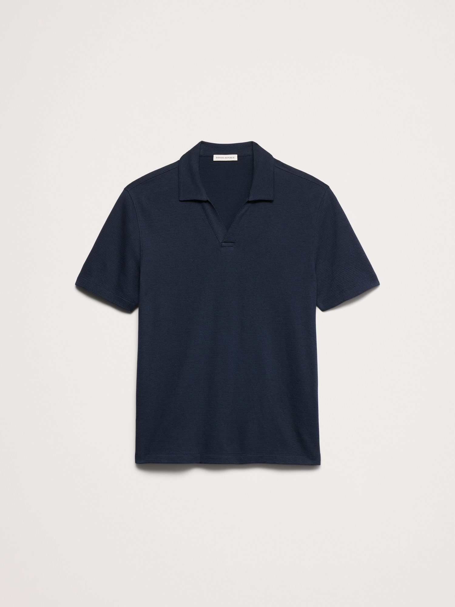 Image number 5 showing, Mesh Johnny-Collar Polo