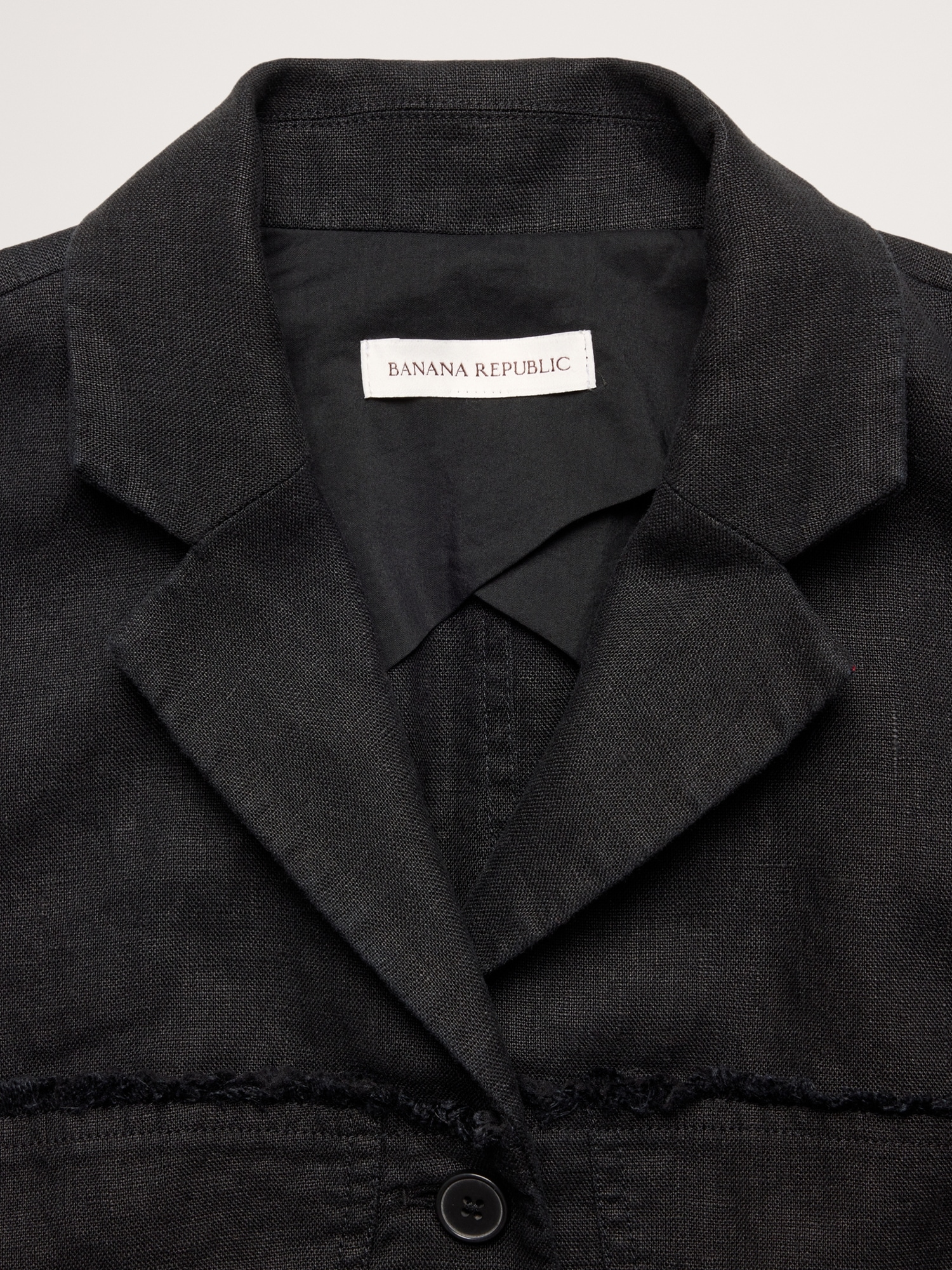 Image number 6 showing, Fringe Linen Blazer