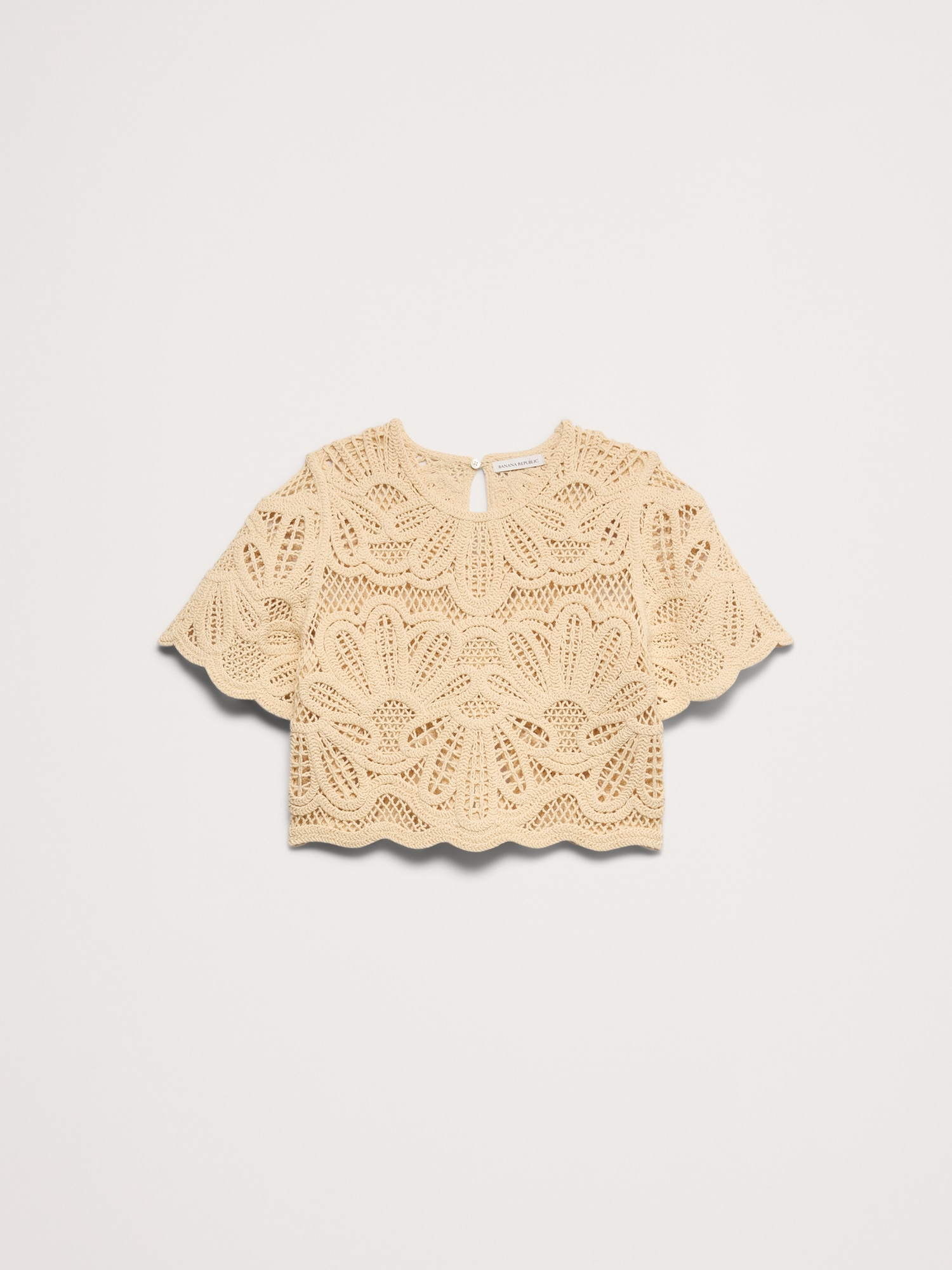 Image number 5 showing, Crochet Lace Top