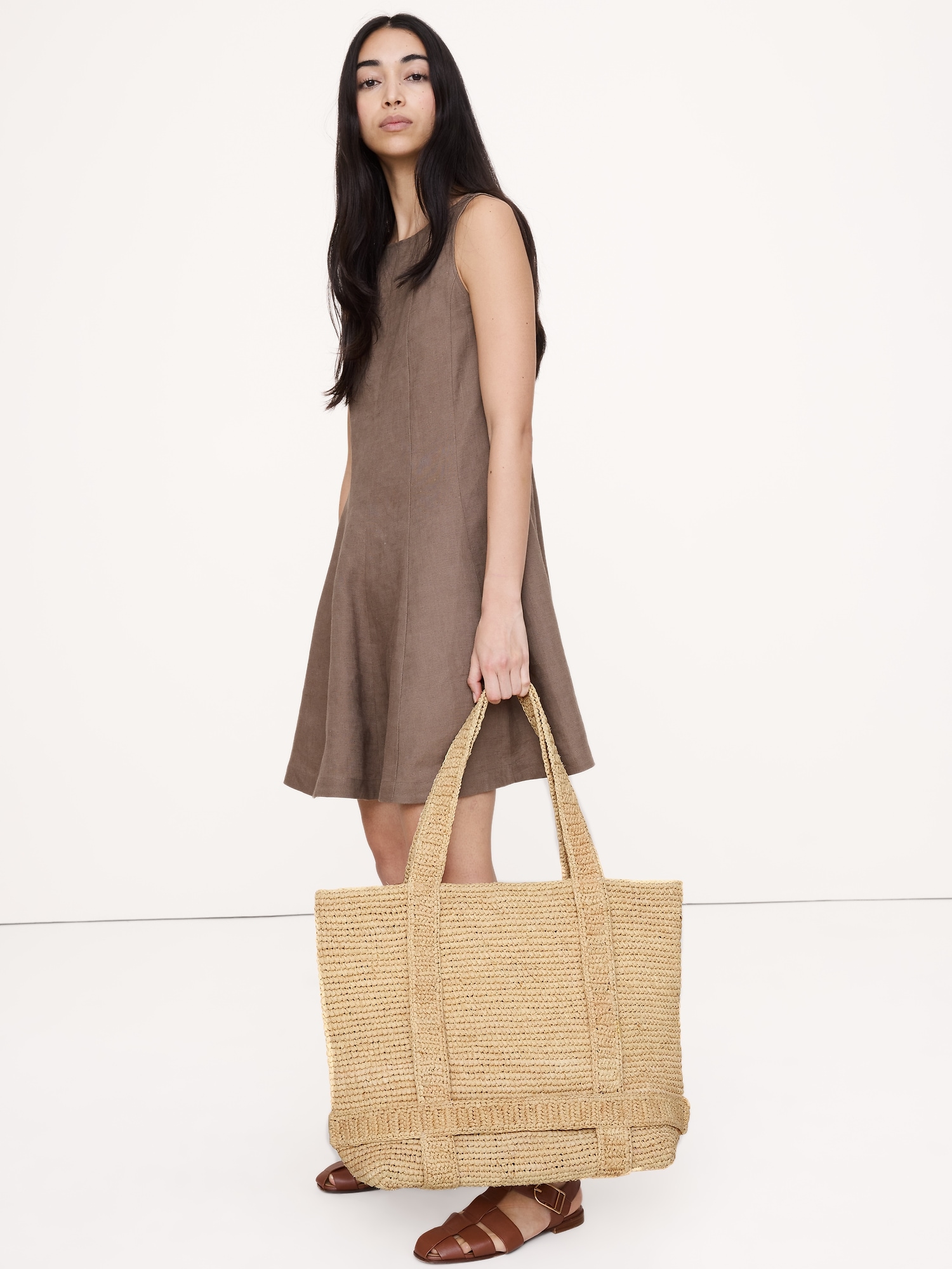 Image number 8 showing, Straw Traveler Tote by Hat Attack