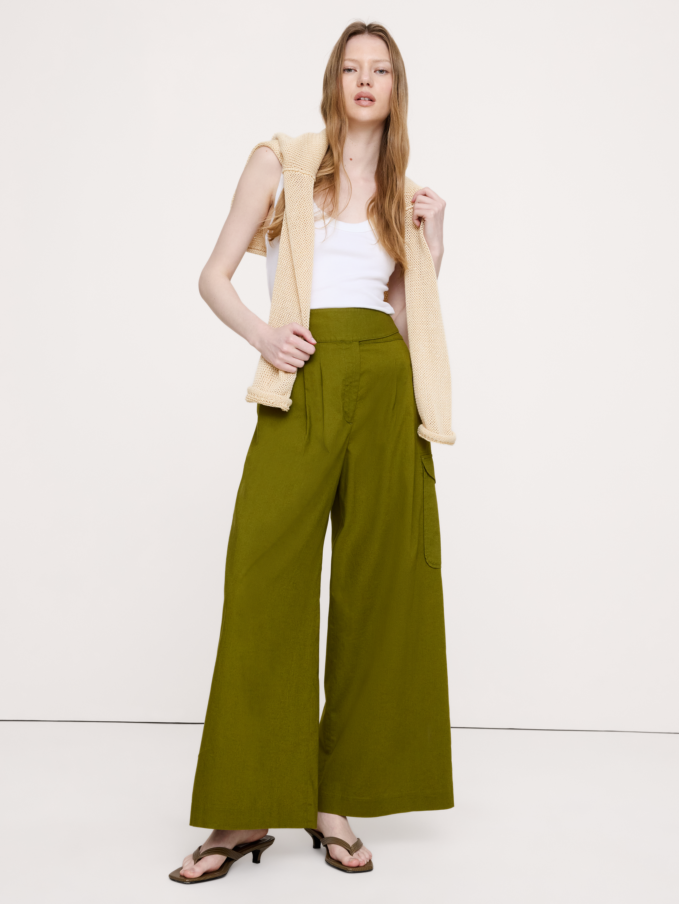 Heritage Explorer High-Rise Wide-Leg Pant