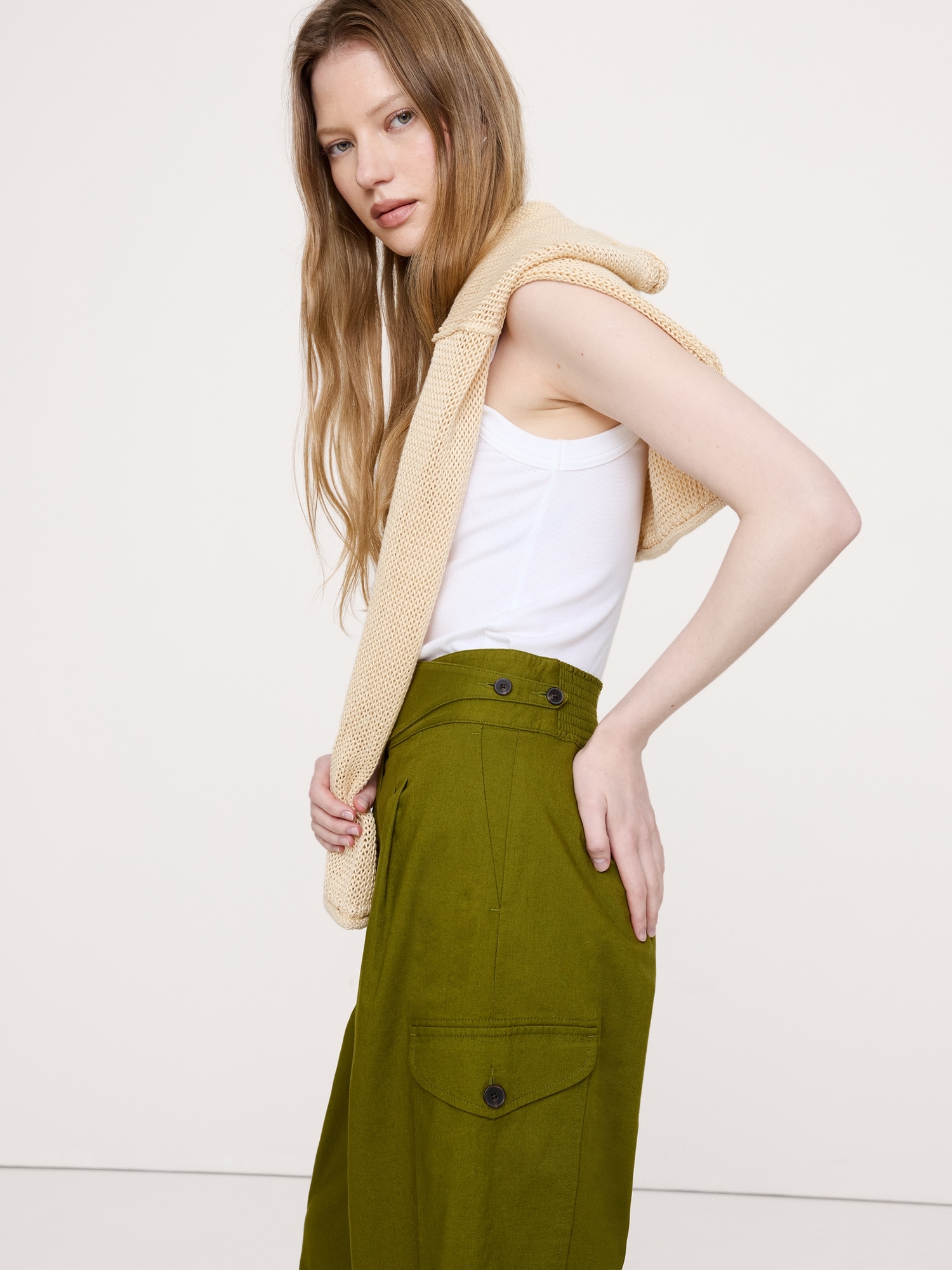 Image number 4 showing, Heritage Explorer High-Rise Wide-Leg Pant