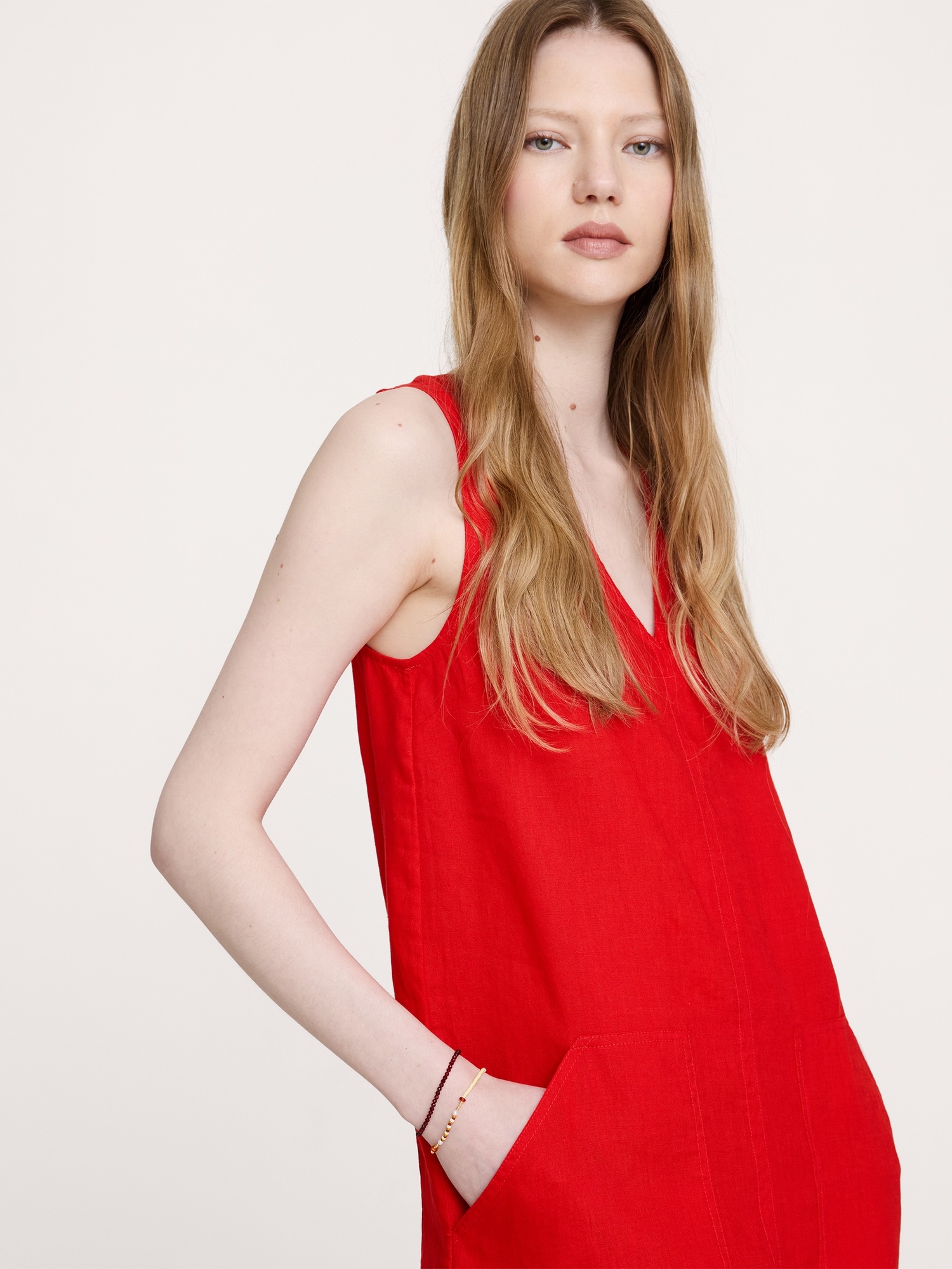 Женские браслеты Banana Republic Set of 2 by Anni Lu, цвет: Глубокий бордовый красный — фото 2