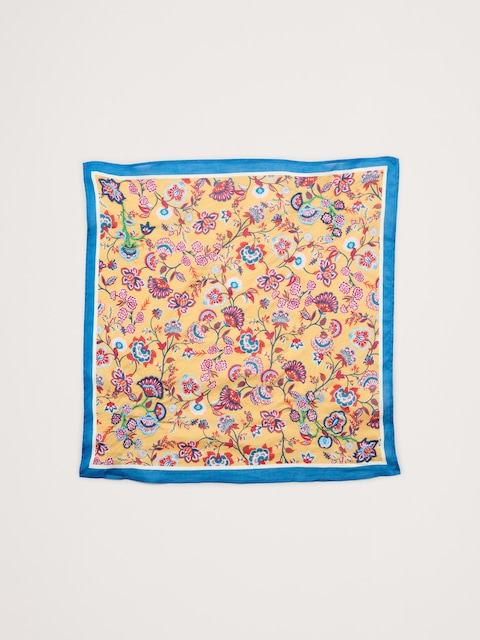 Embroidered Cotton Scarf by Vismaya