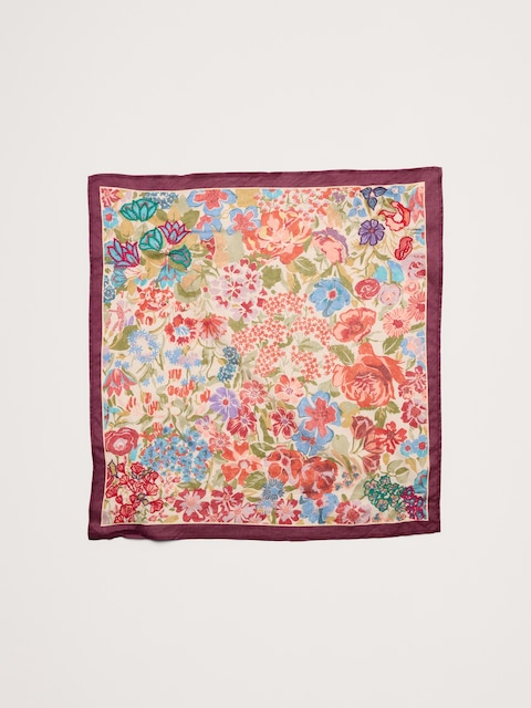 Embroidered Cotton Scarf by Vismaya