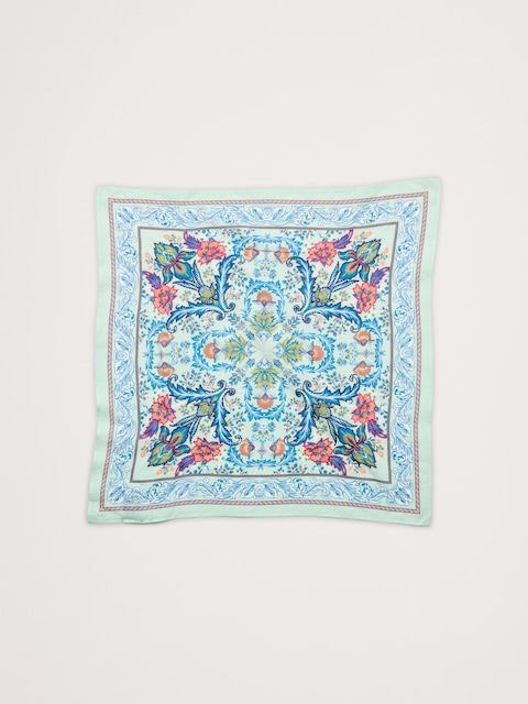 Embroidered Cotton Scarf by Vismaya