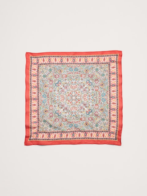 Embroidered Cotton Scarf by Vismaya