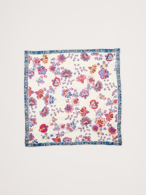 Embroidered Cotton Scarf by Vismaya