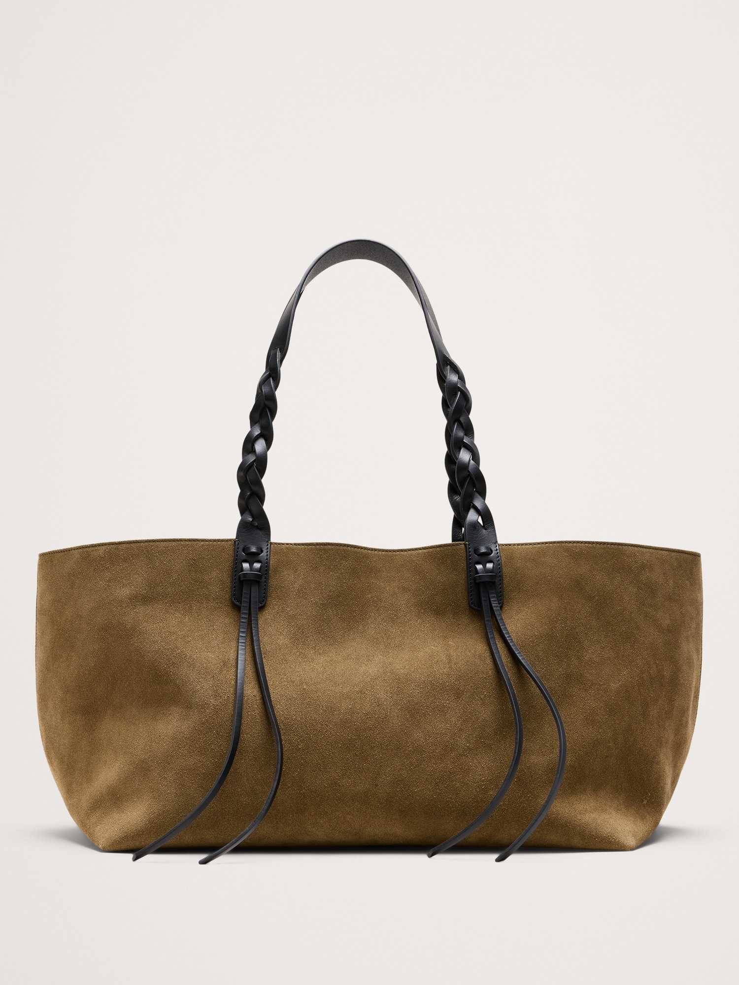 Image number 1 showing, Large Leather East-West Tote