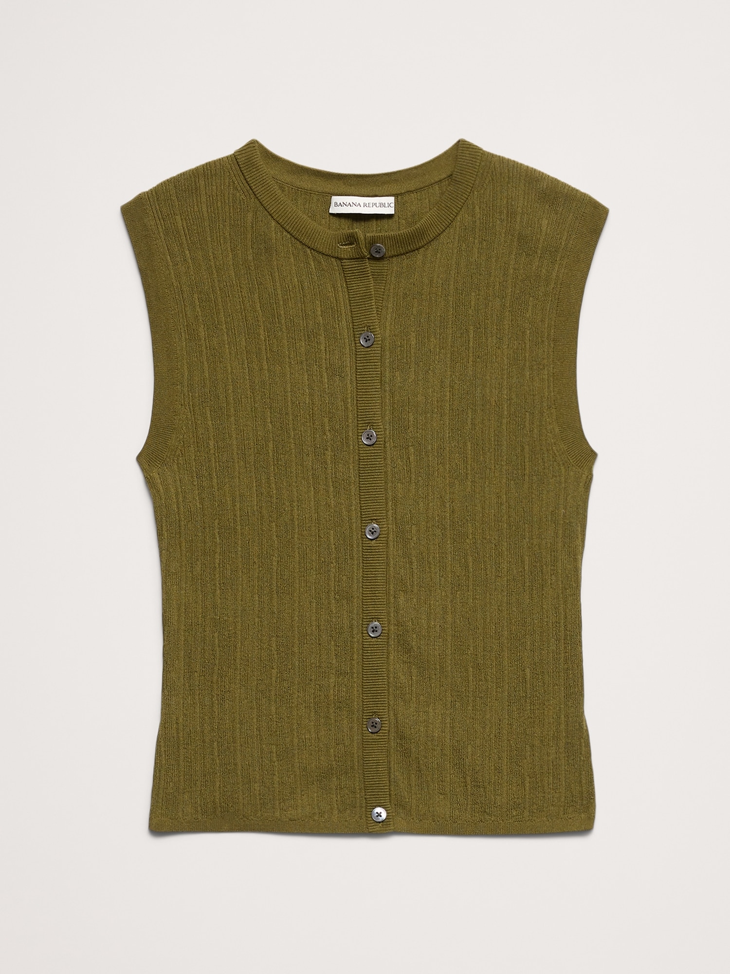 Image number 5 showing, Crinkle Knit Vest