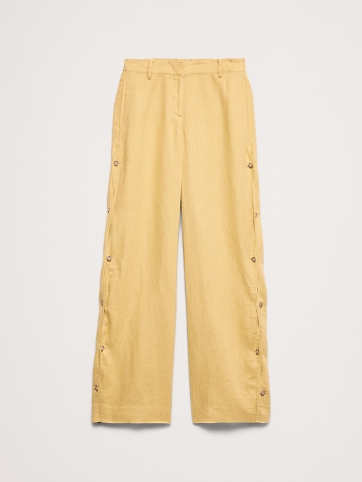 The Everyday Wide-Leg Pant in Linen | Banana Republic