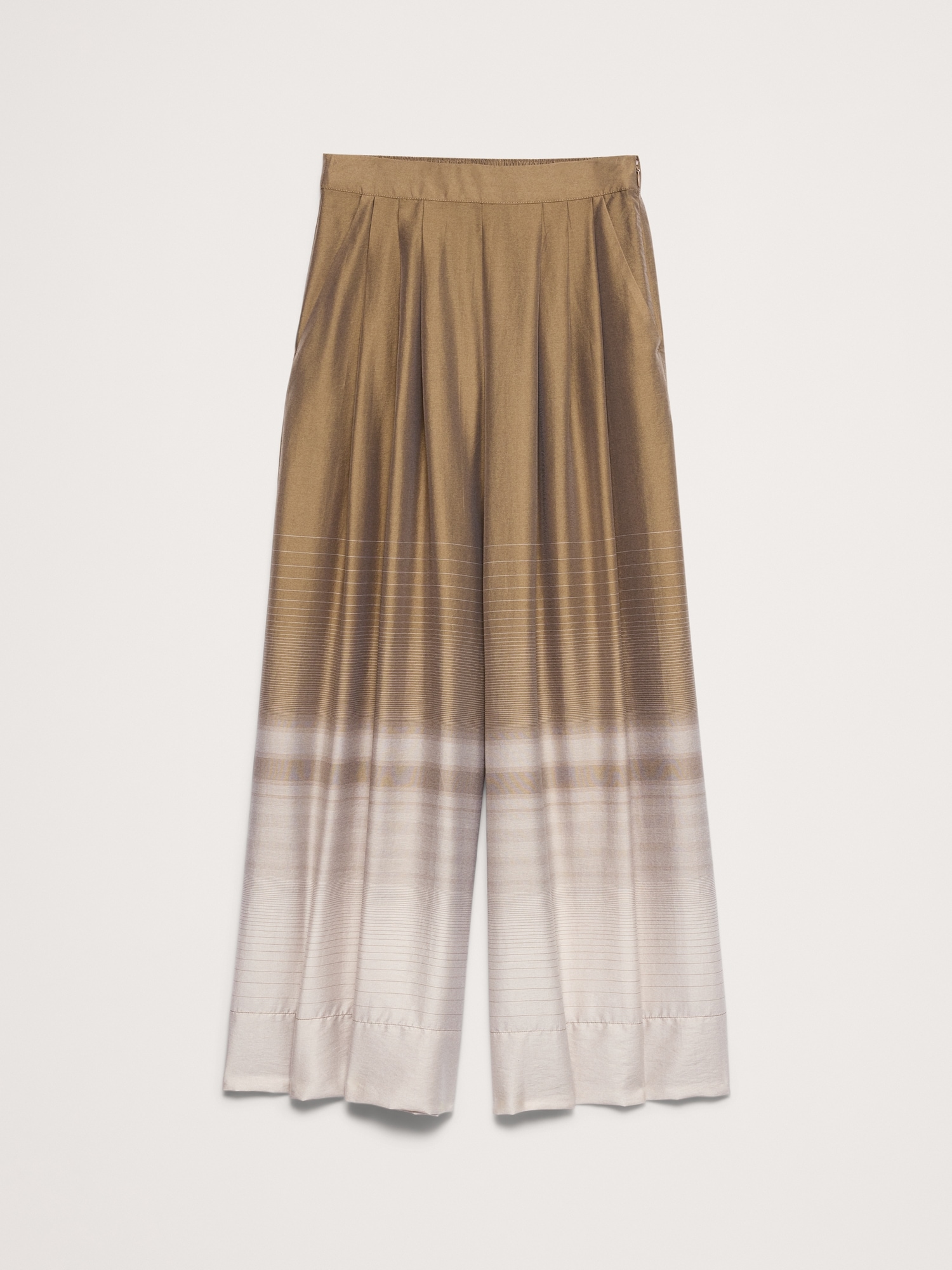 Image number 8 showing, High-Rise Wide-Leg TENCEL™-Nylon Palazzo Pant