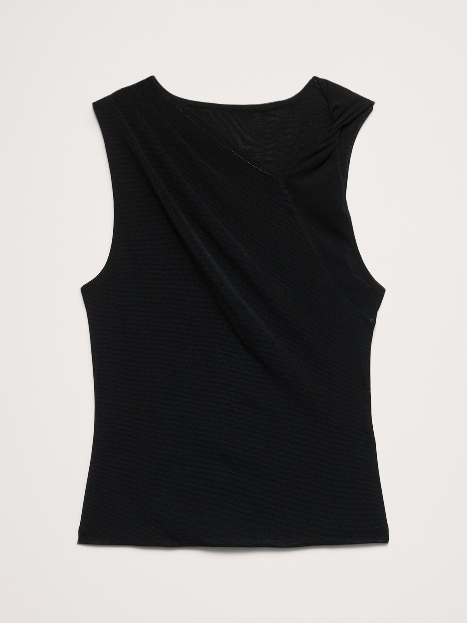 Image number 4 showing, Mesh Twisted-Shoulder Top