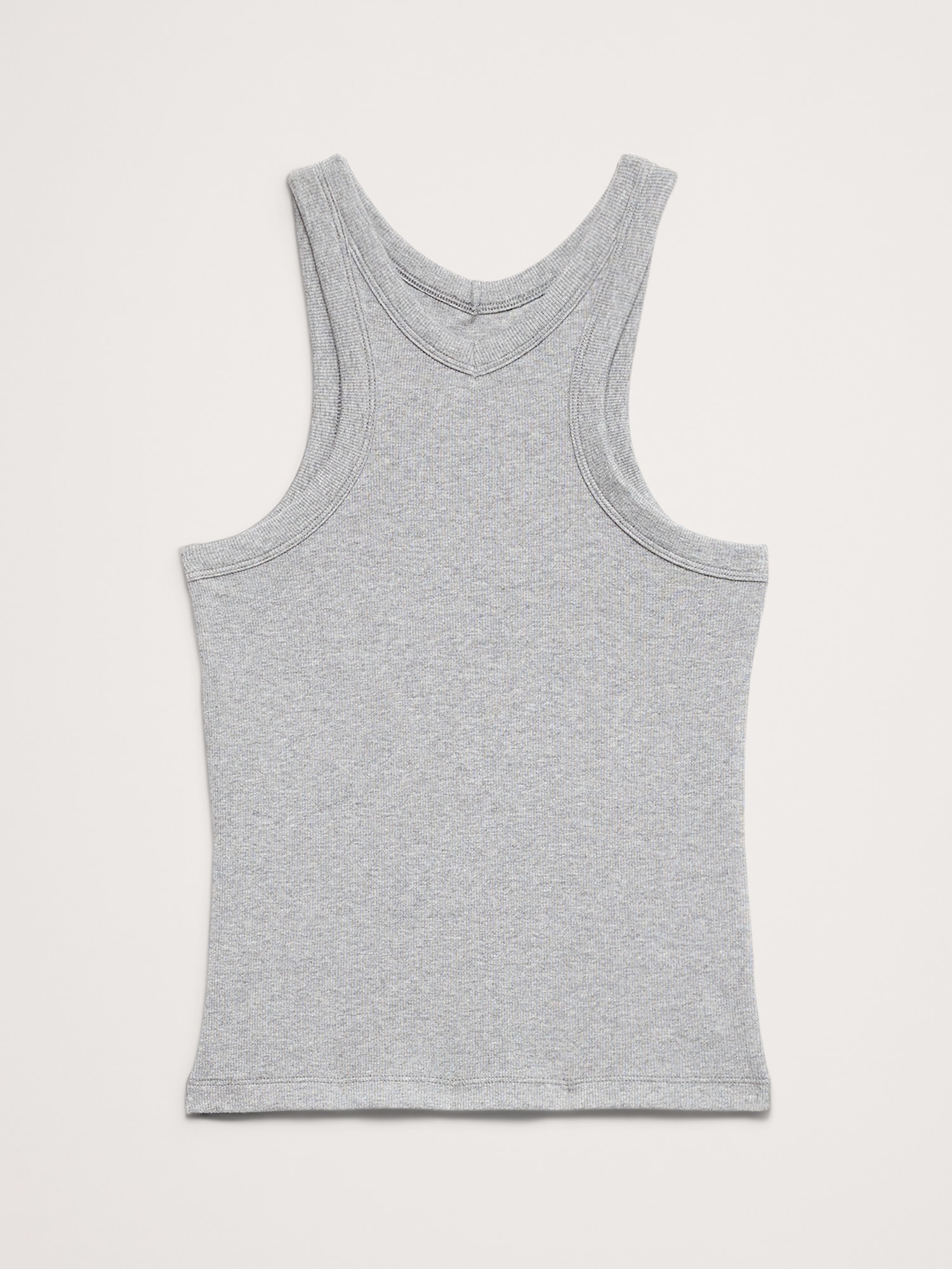 Image number 4 showing, Ribbed V-Neck Tank
