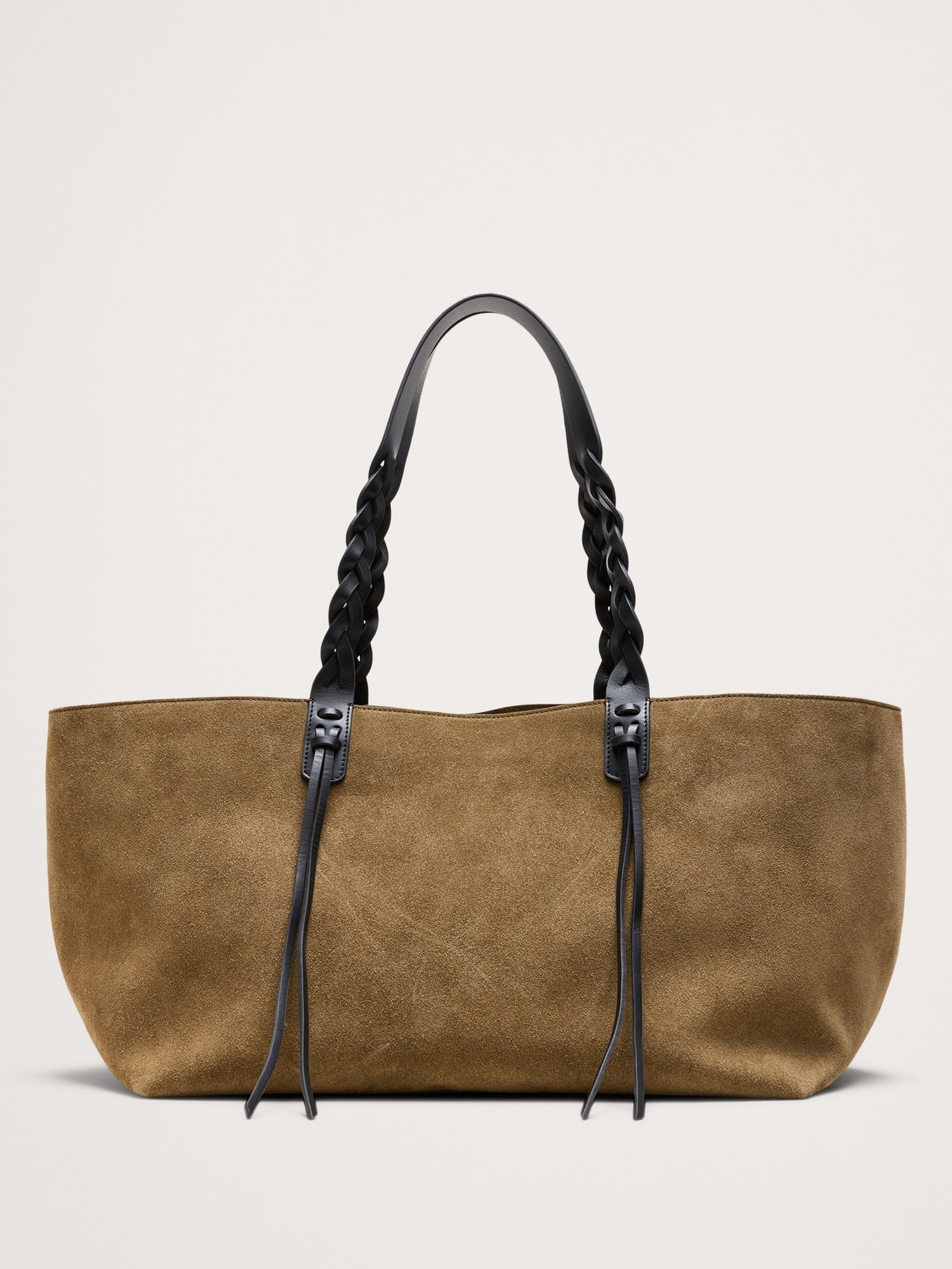 Image number 4 showing, Large Leather East-West Tote