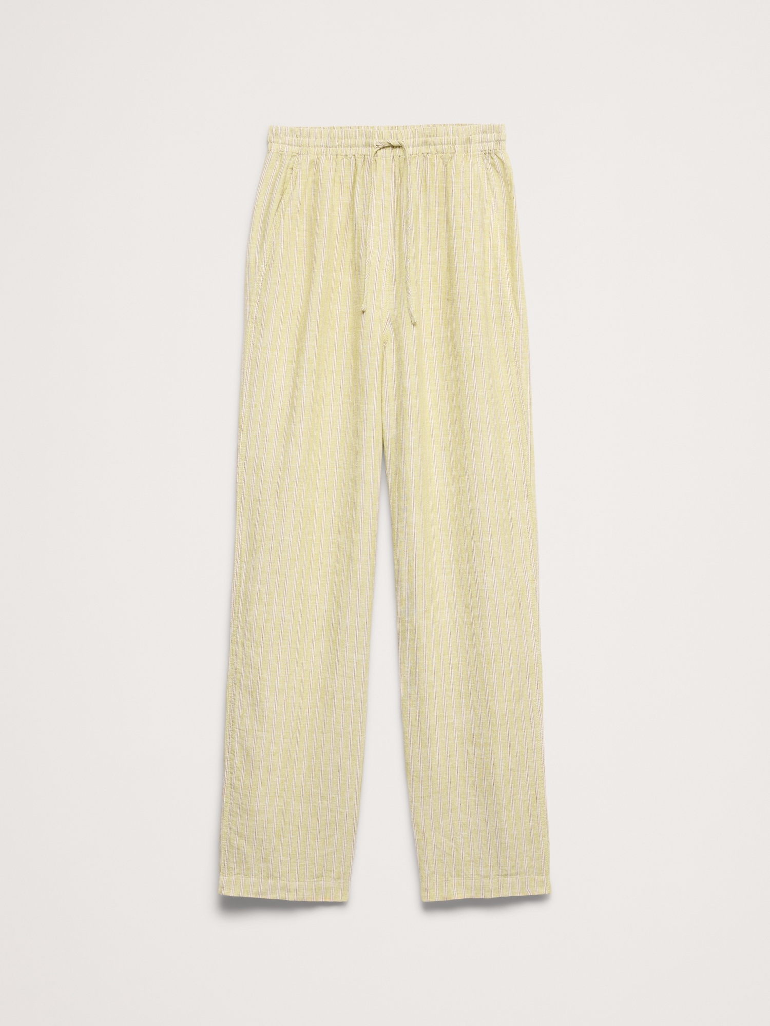 Image number 4 showing, The Getaway Straight-Leg Pull-On Pant in Linen