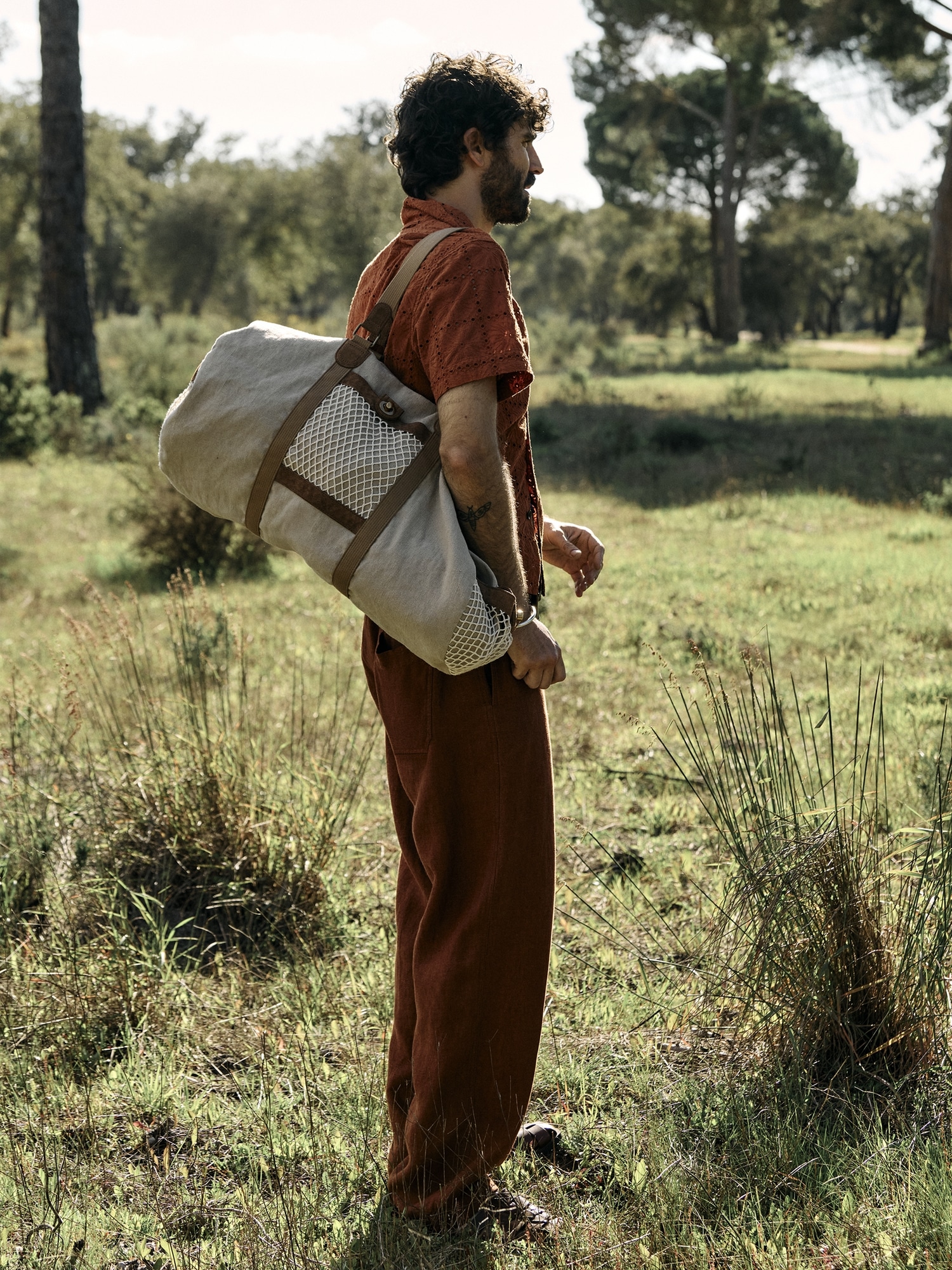 Image number 6 showing, Relaxed Linen Pull-on Beach Pant